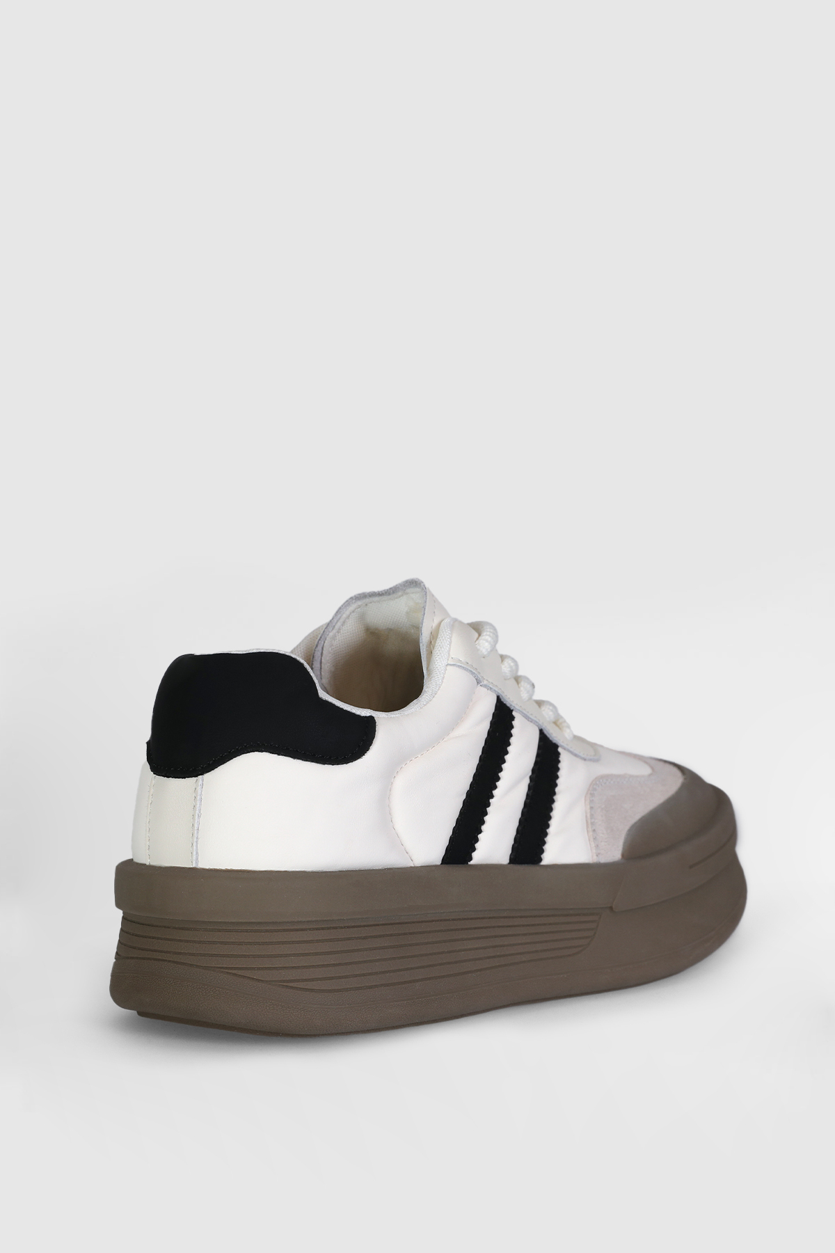 Lufian 121230019 Christina 25K Kadın Hakiki Deri Klasik Sneaker Beyaz