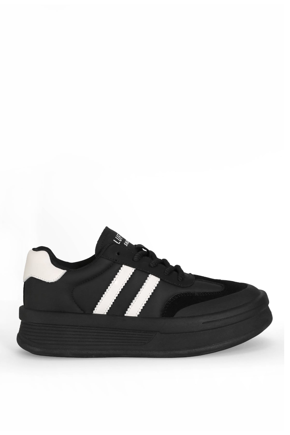 Lufian 121230019 Christina 25K Kadın Hakiki Deri Klasik Sneaker Siyah