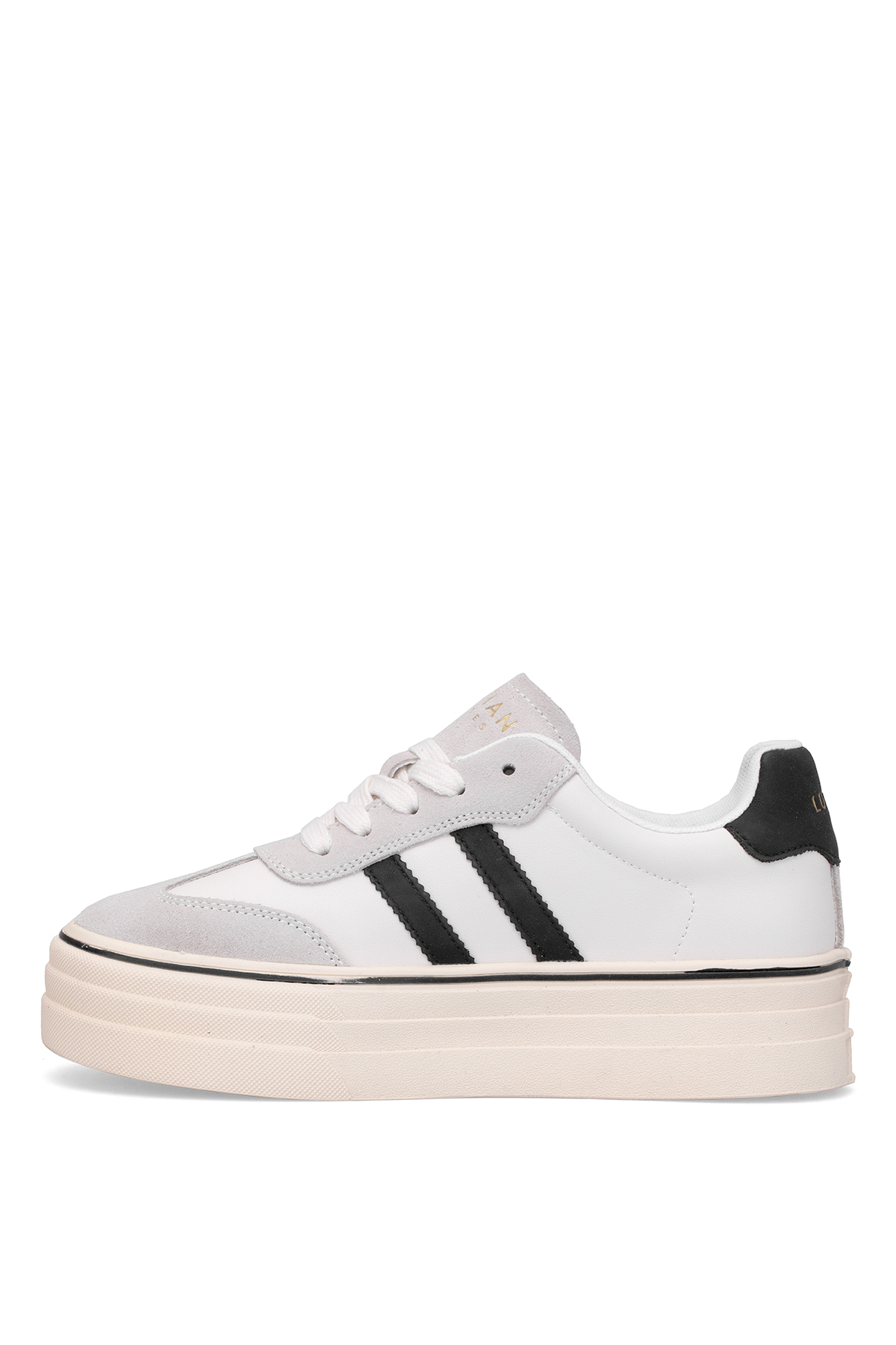 Lufian 121230025N Angela Kadın Hakiki Deri Klasik Sneaker Beyaz