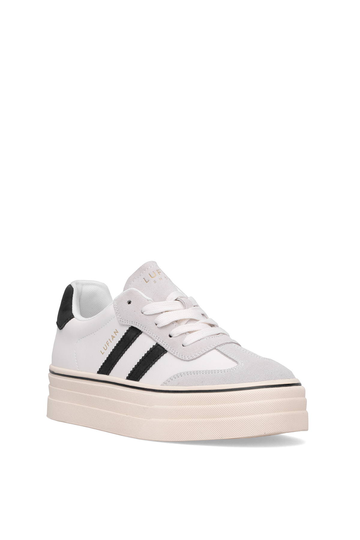 Lufian 121230025N Angela Kadın Hakiki Deri Klasik Sneaker Beyaz