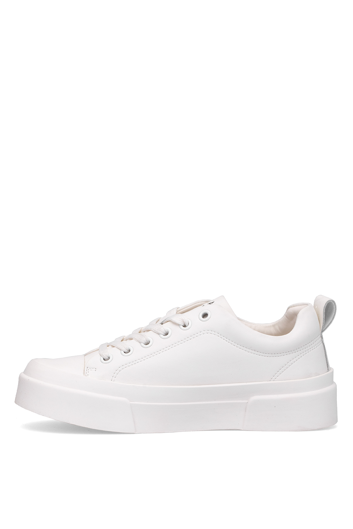 Lufian 121230038 Mia Kadın Hakiki Deri Klasik Sneaker Beyaz