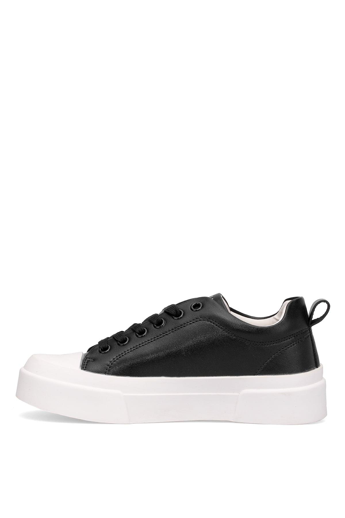 Lufian 121230038 Mia Kadın Hakiki Deri Klasik Sneaker Siyah