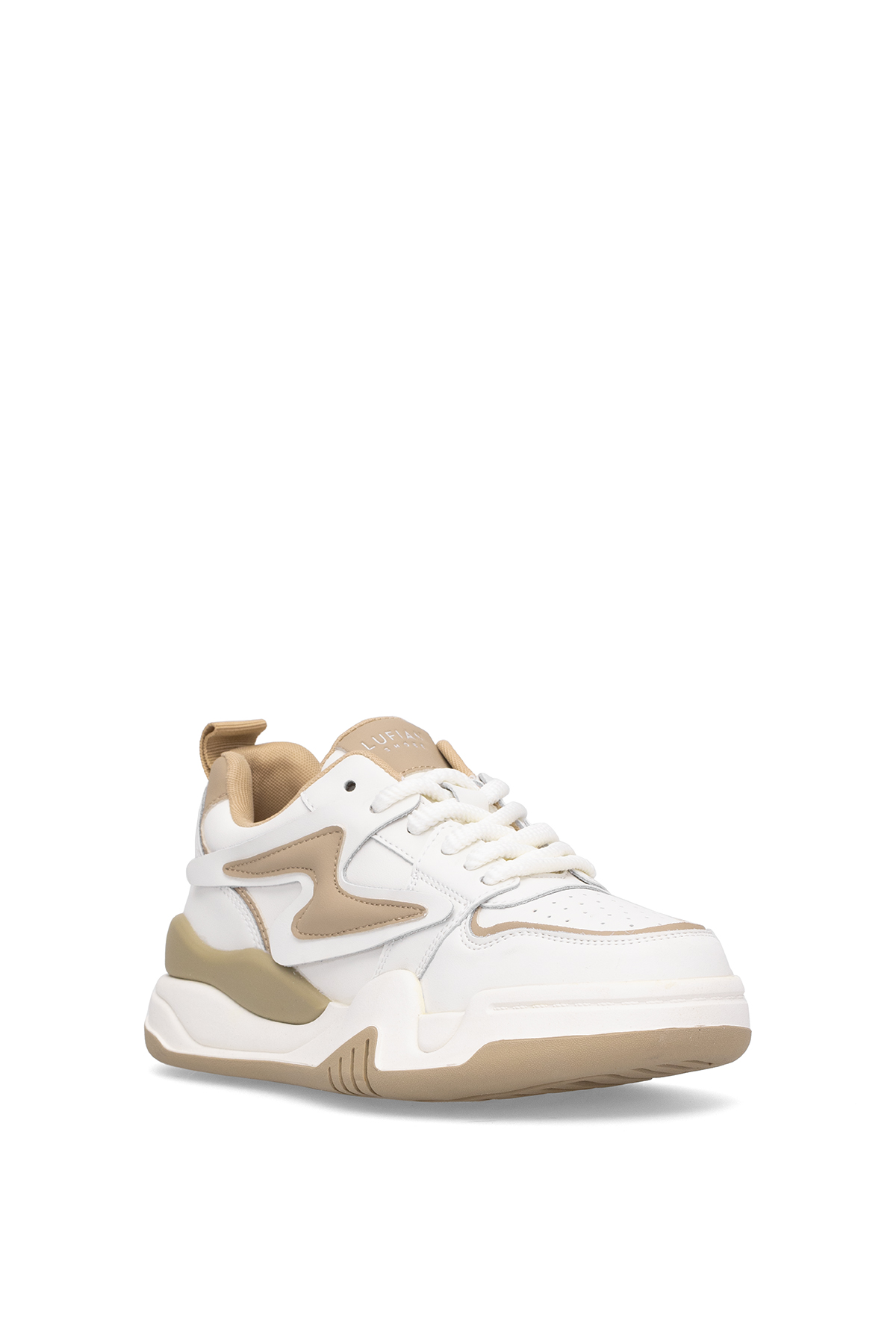 Lufian 121230051 Maya 25K Kadın Hakiki Deri Klasik Sneaker Bej