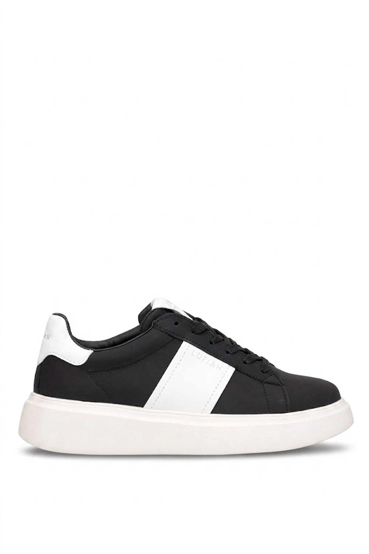 Lufian 121230055 Luna Kadın Hakiki Deri Klasik Sneaker Siyah