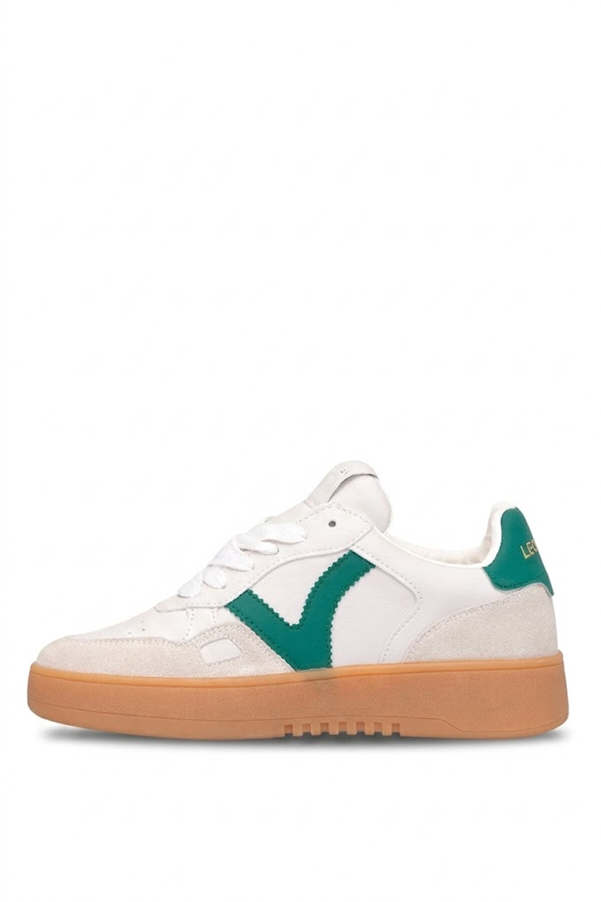 Lufian 121230058 Elsa Kadın Hakiki Deri Klasik Sneaker Yeşil