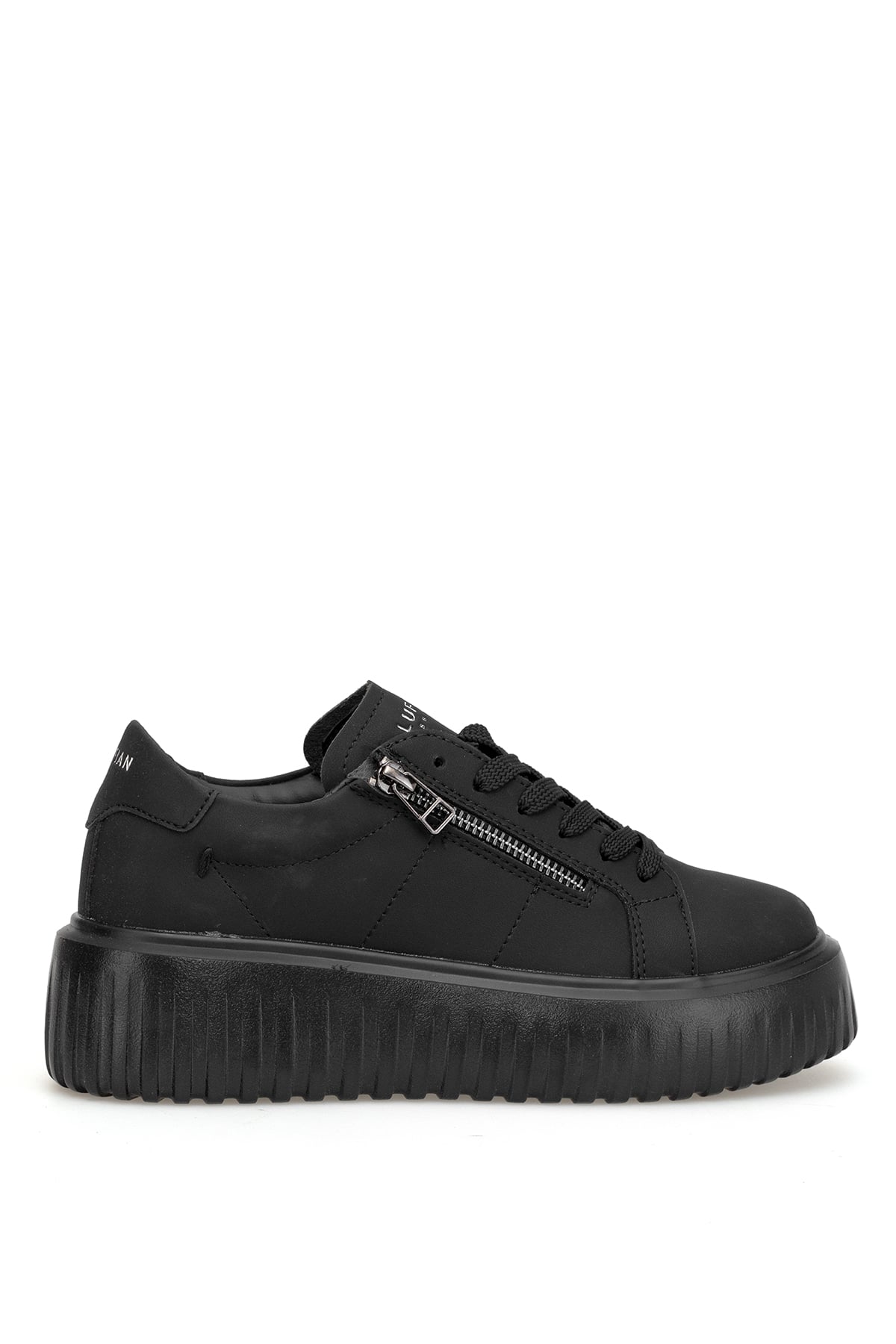 Lufian 121230064 Estel Kadın Hakiki Deri Klasik Sneaker Siyah