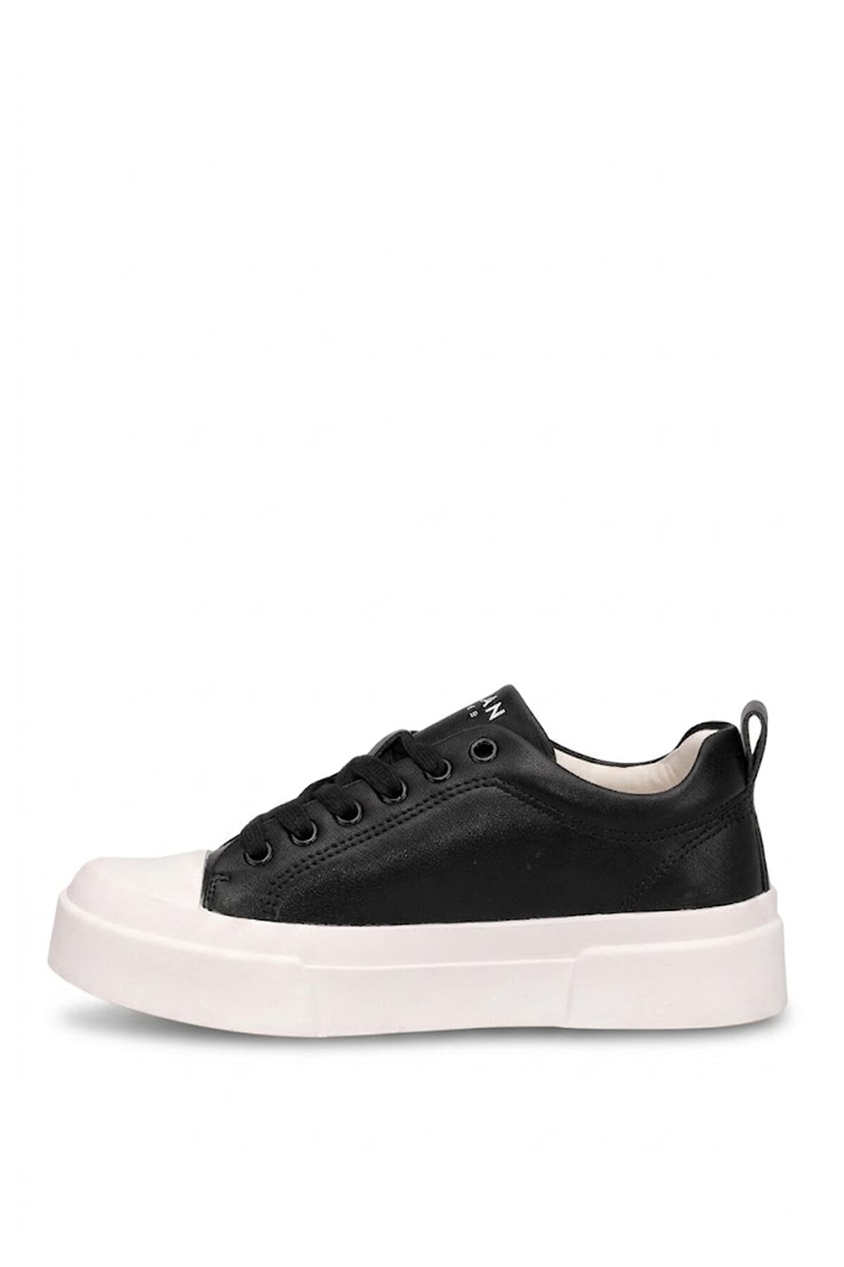 Lufian 121230087 Mia Kadın Hakiki Deri Klasik Sneaker Siyah