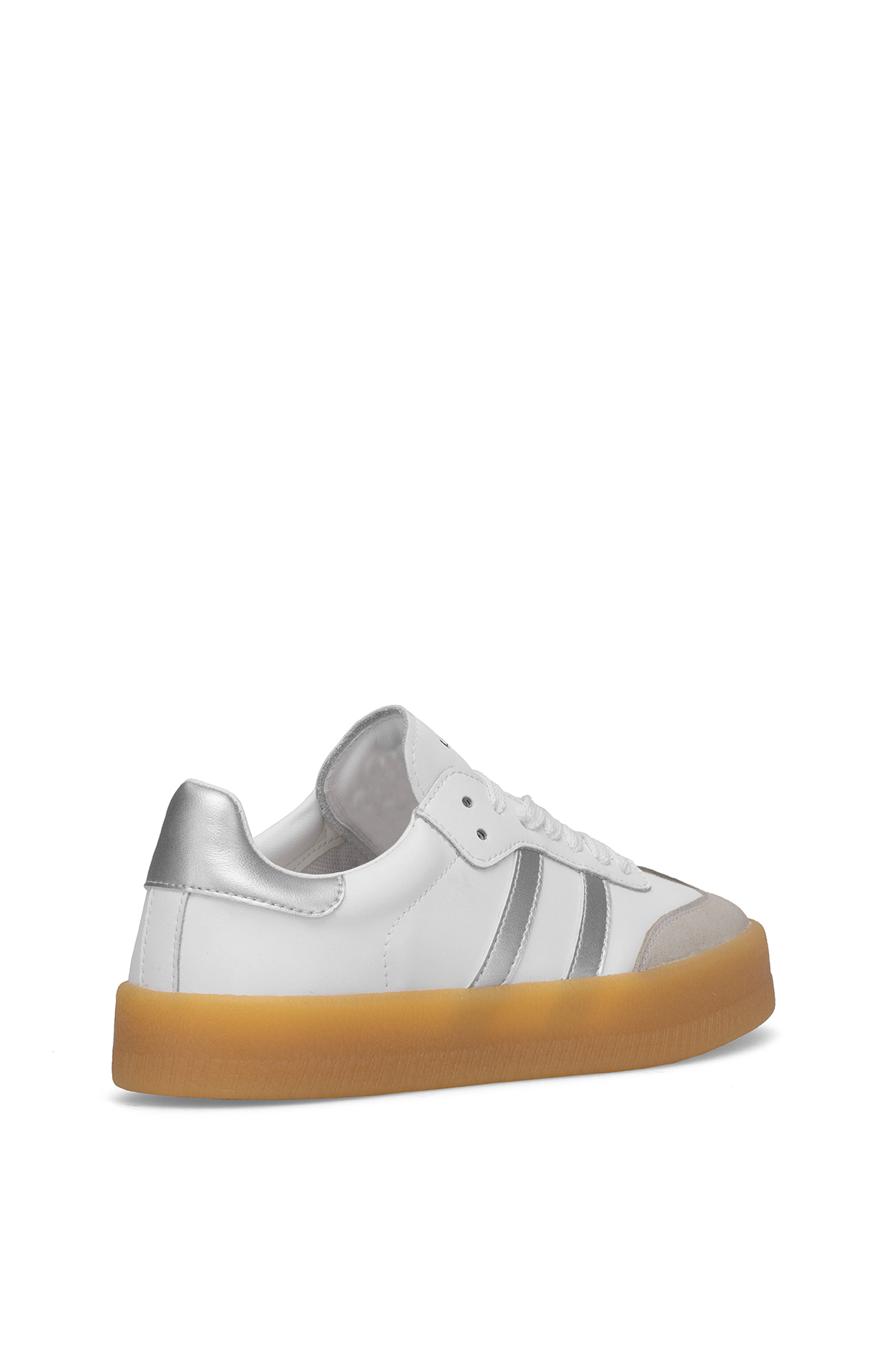 Lufian 122230030 Stella 25K Kadın Hakiki Deri Klasik Sneaker Beyaz