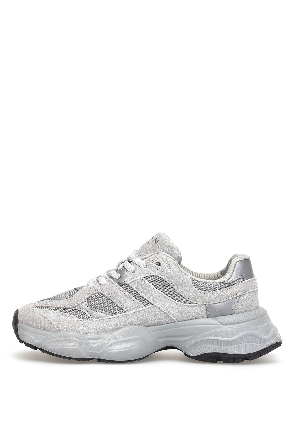 Lufian 122230036 Mery Kadın Hakiki Deri Klasik Sneaker Gri
