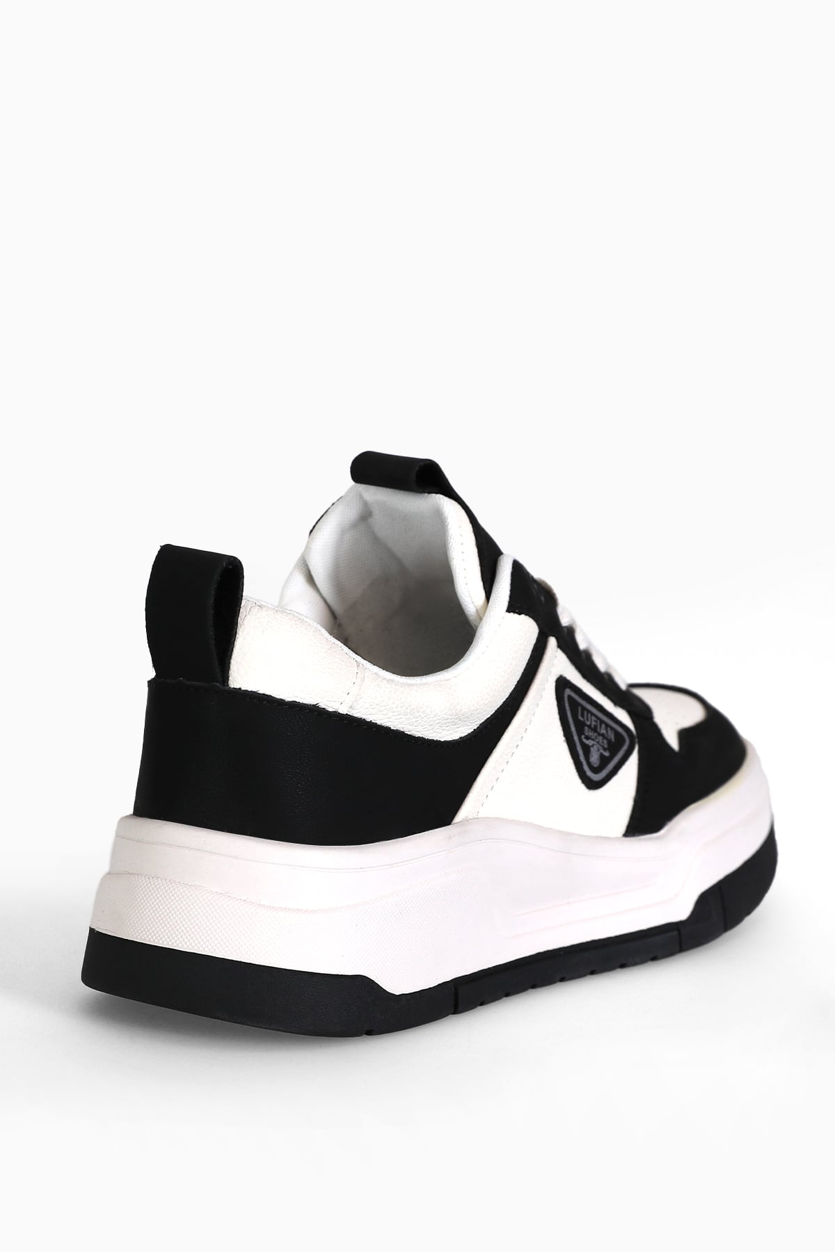 Lufian 122230050 Jennifer Kadın Hakiki Deri Klasik Sneaker Siyah