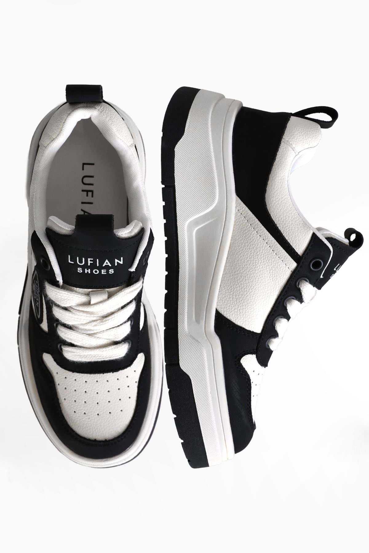 Lufian 122230050 Jennifer Kadın Hakiki Deri Klasik Sneaker Siyah