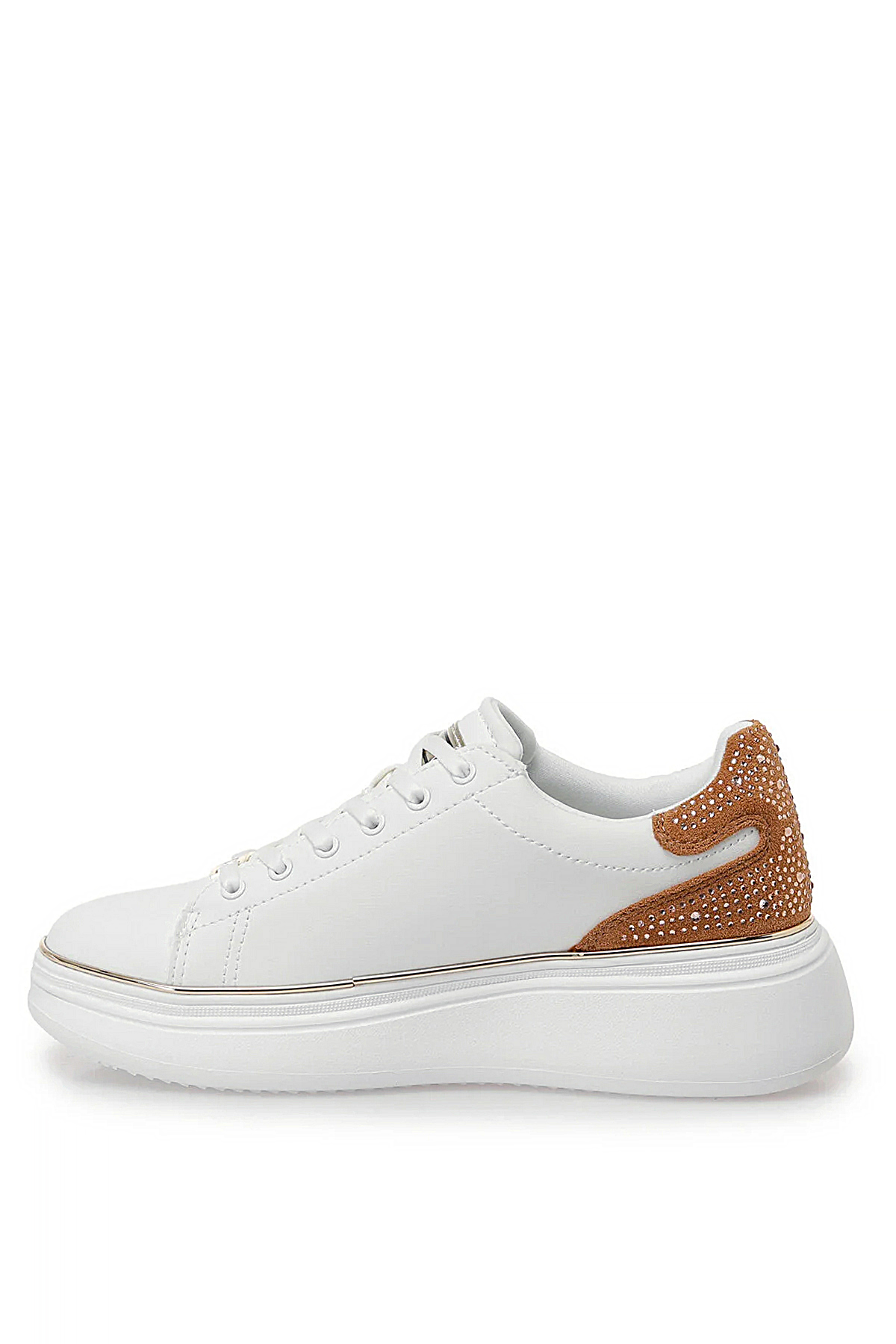 Lumberjack A102030762 5W Guerice 5PR Kadın Klasik Sneaker Beyaz