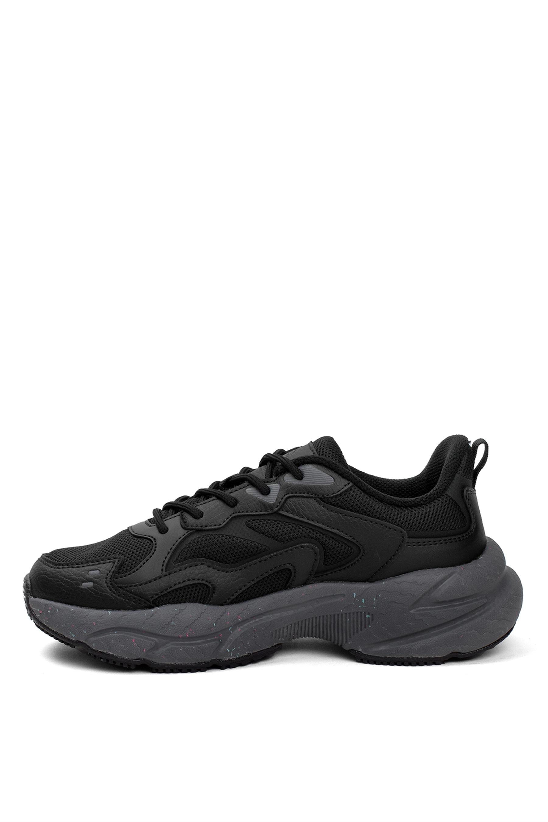 Lumberjack 101783309 4W Fanto 4PR Kadın Klasik Sneaker Siyah