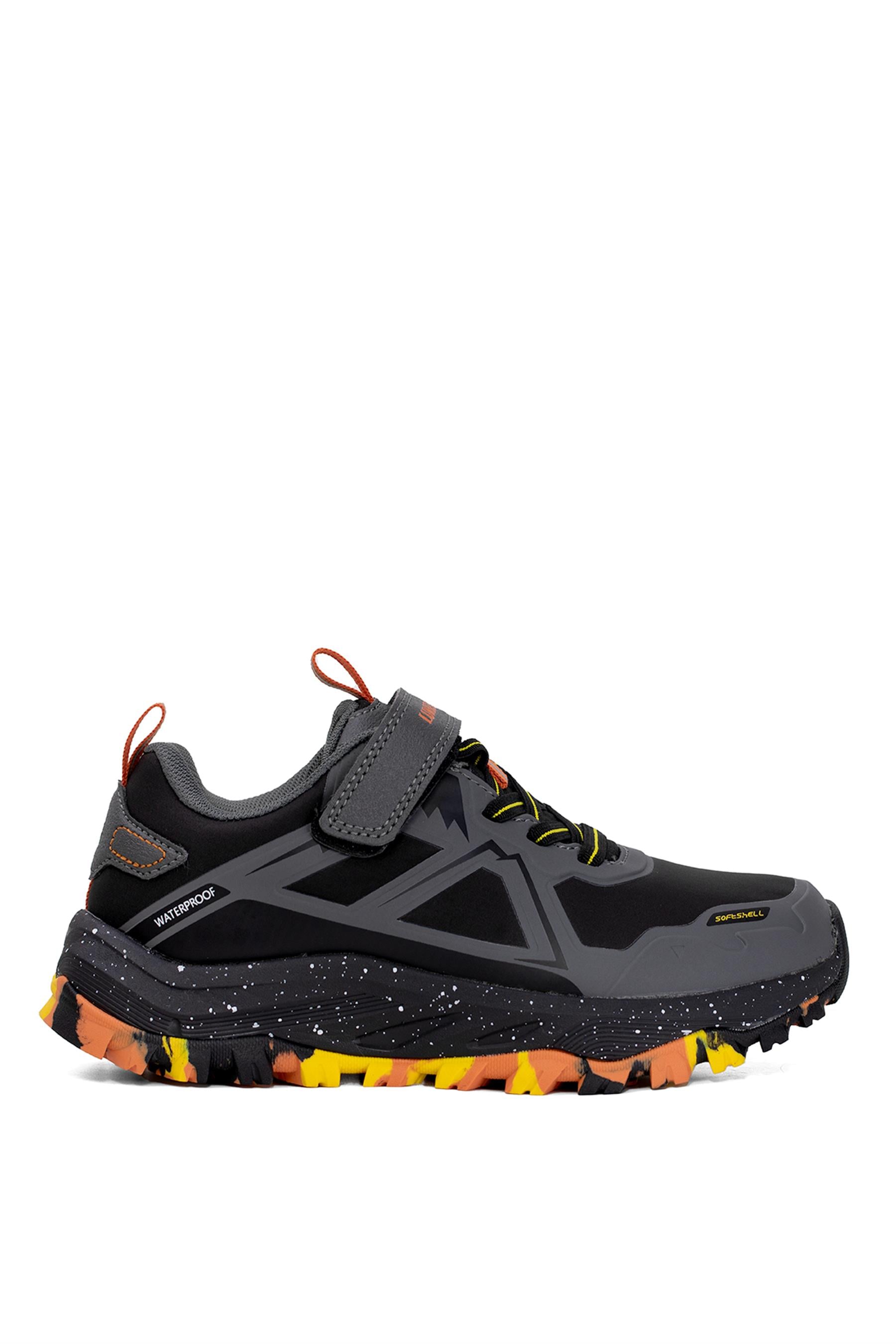 Lumberjack 101886990 4W Dallas JR 4PR Filet Erkek Çocuk Outdoor Ayakkabı Siyah - Turuncu