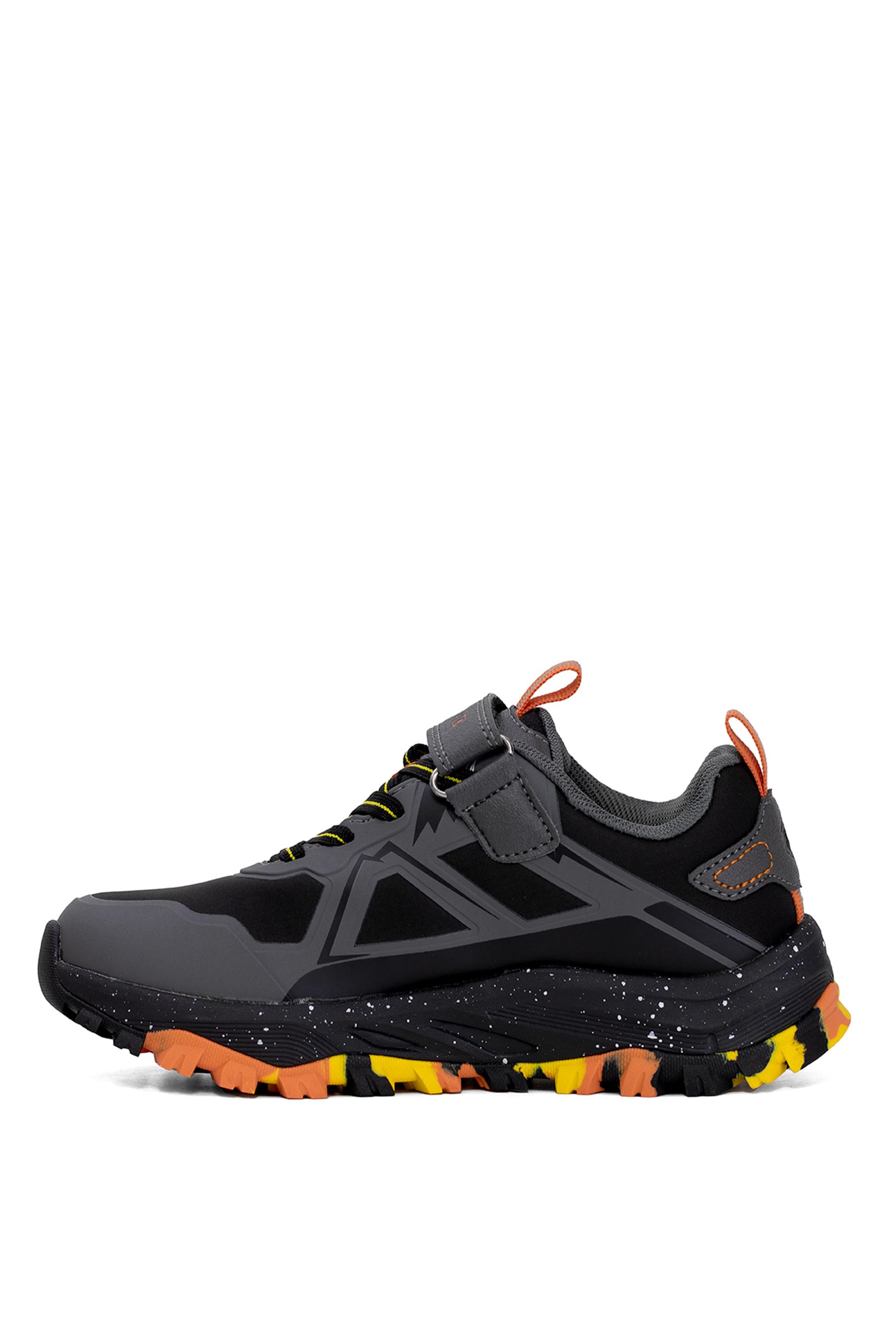 Lumberjack 101886990 4W Dallas JR 4PR Filet Erkek Çocuk Outdoor Ayakkabı Siyah - Turuncu