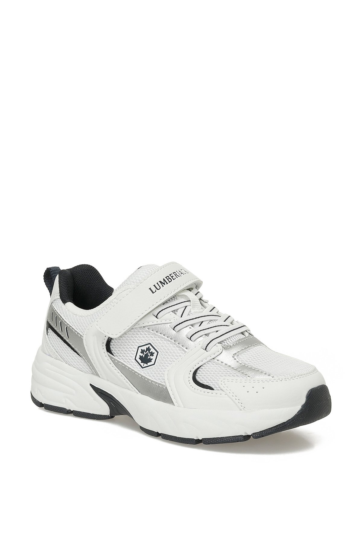 Lumberjack 102065414 6M Pol Jr 6FX Erkek Çocuk Yürüyüş Ayakkabısı Beyaz - Lacivert