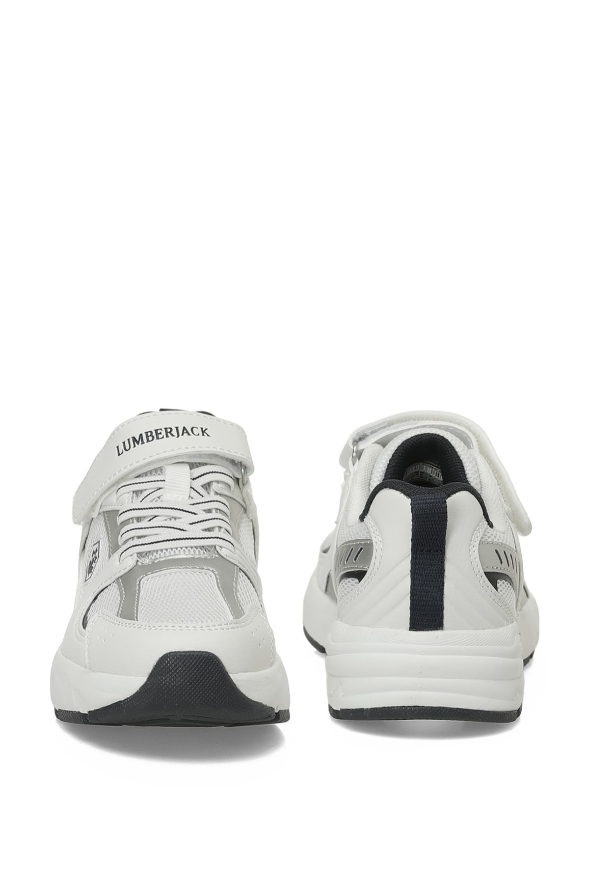 Lumberjack 102065414 6M Pol Jr 6FX Erkek Çocuk Yürüyüş Ayakkabısı Beyaz - Lacivert