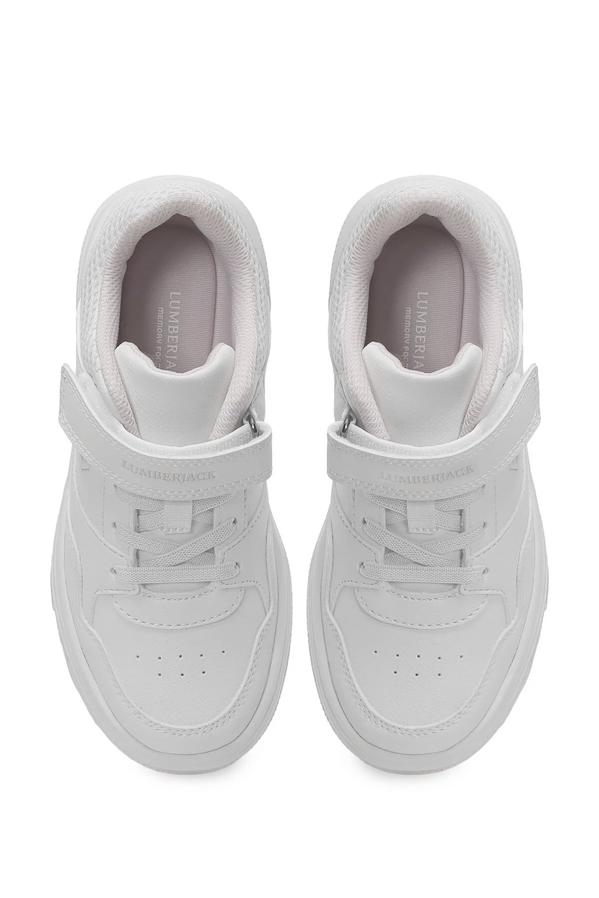 Lumberjack 102155871 6M Prima 6FX Kız Çocuk Klasik Sneaker Beyaz - Lila