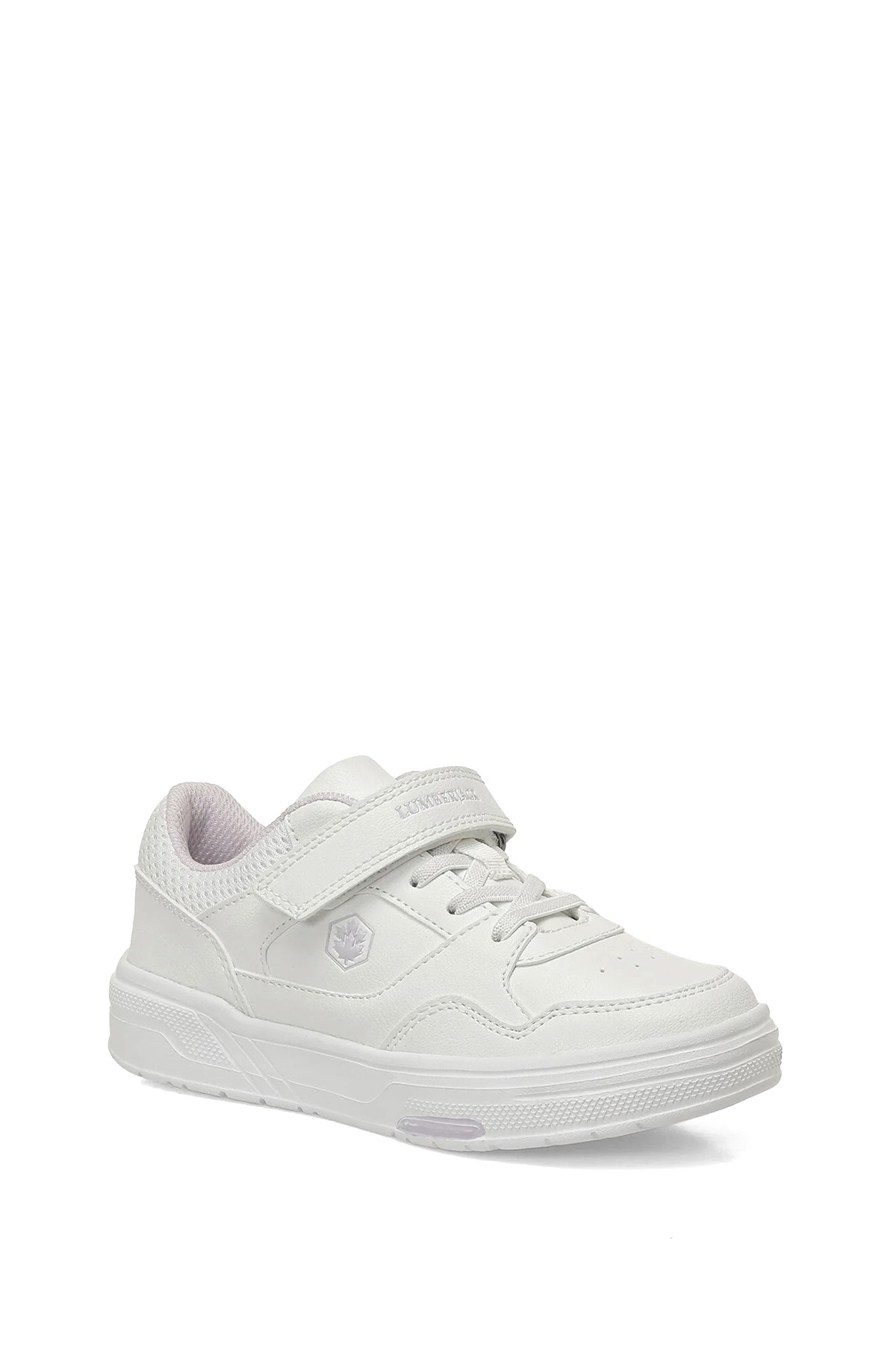 Lumberjack 102155871 6M Prima 6FX Kız Çocuk Klasik Sneaker Beyaz - Lila