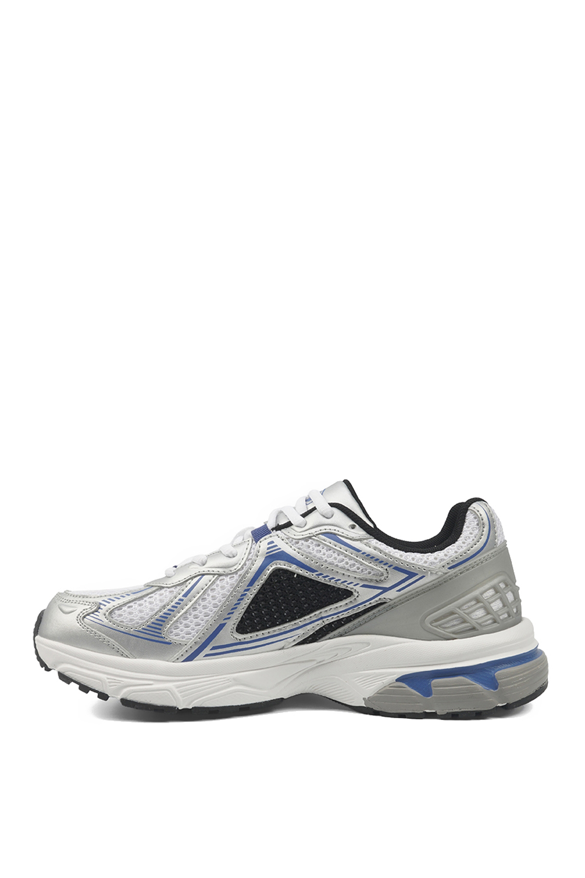 Lumberjack 102202870 6M Keroka 6FX Erkek Klasik Sneaker Beyaz - Mavi