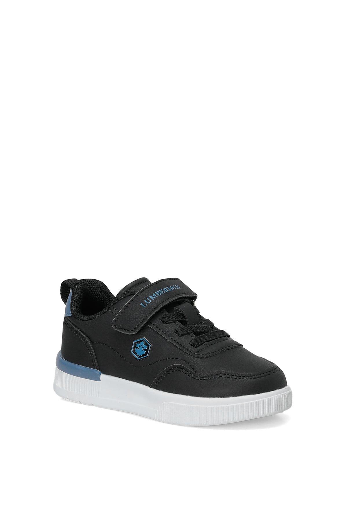 Lumberjack 102697158 6W Rich JR 6PR Filet Erkek Çocuk Klasik Sneaker Siyah - Mavi