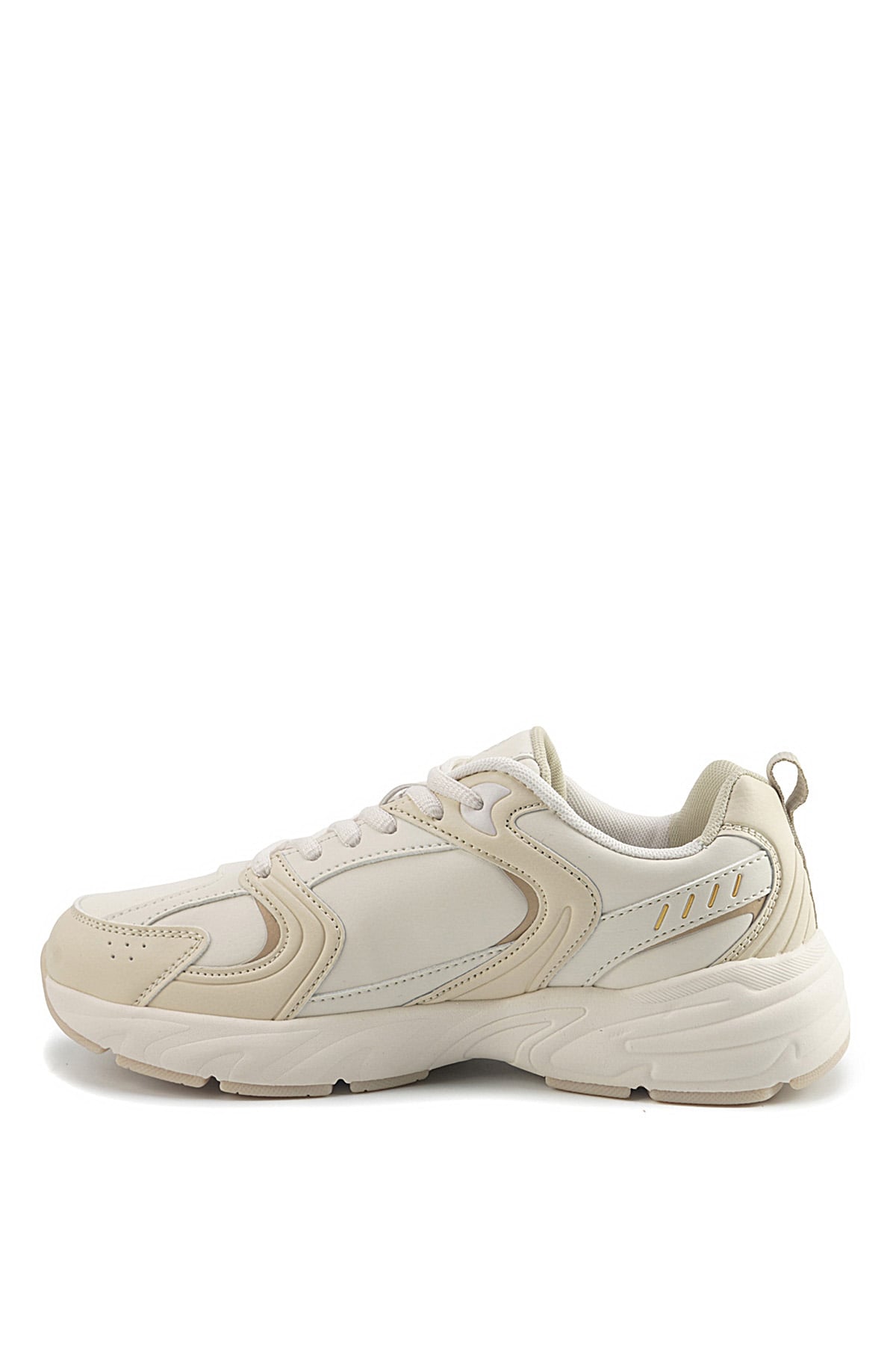 Lumberjack A102015967 5W Pol Wmn Pu 5PR Kadın Klasik Sneaker Bej