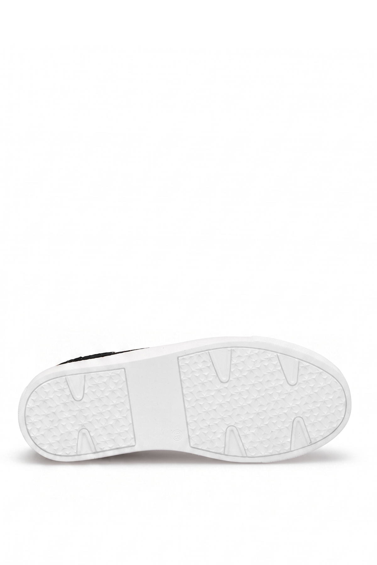 M.P 262-7086 Kadın Klasik Sneaker Siyah - Beyaz