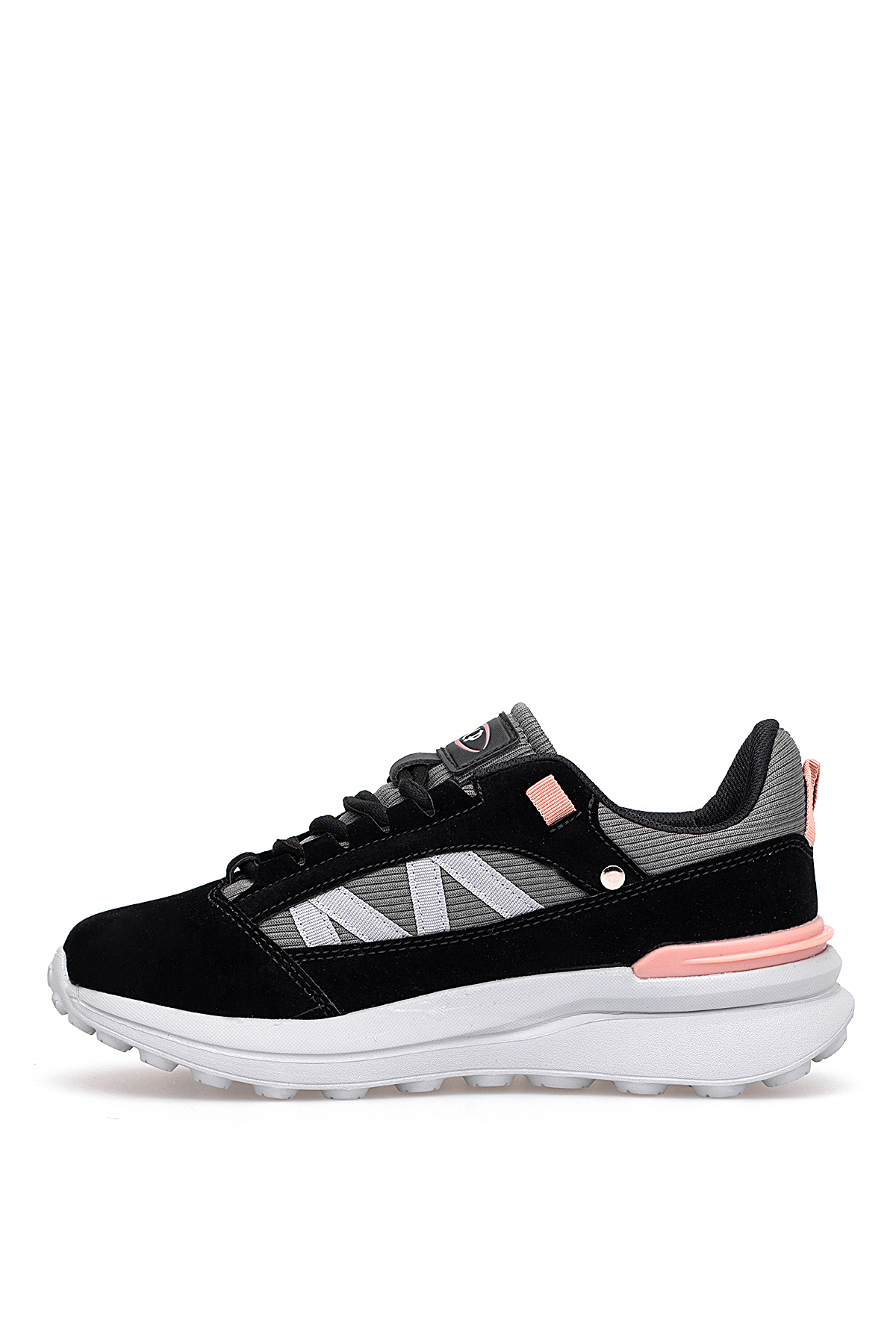 M.P 252-6054ZN Kadın Klasik Sneaker Siyah - Gri