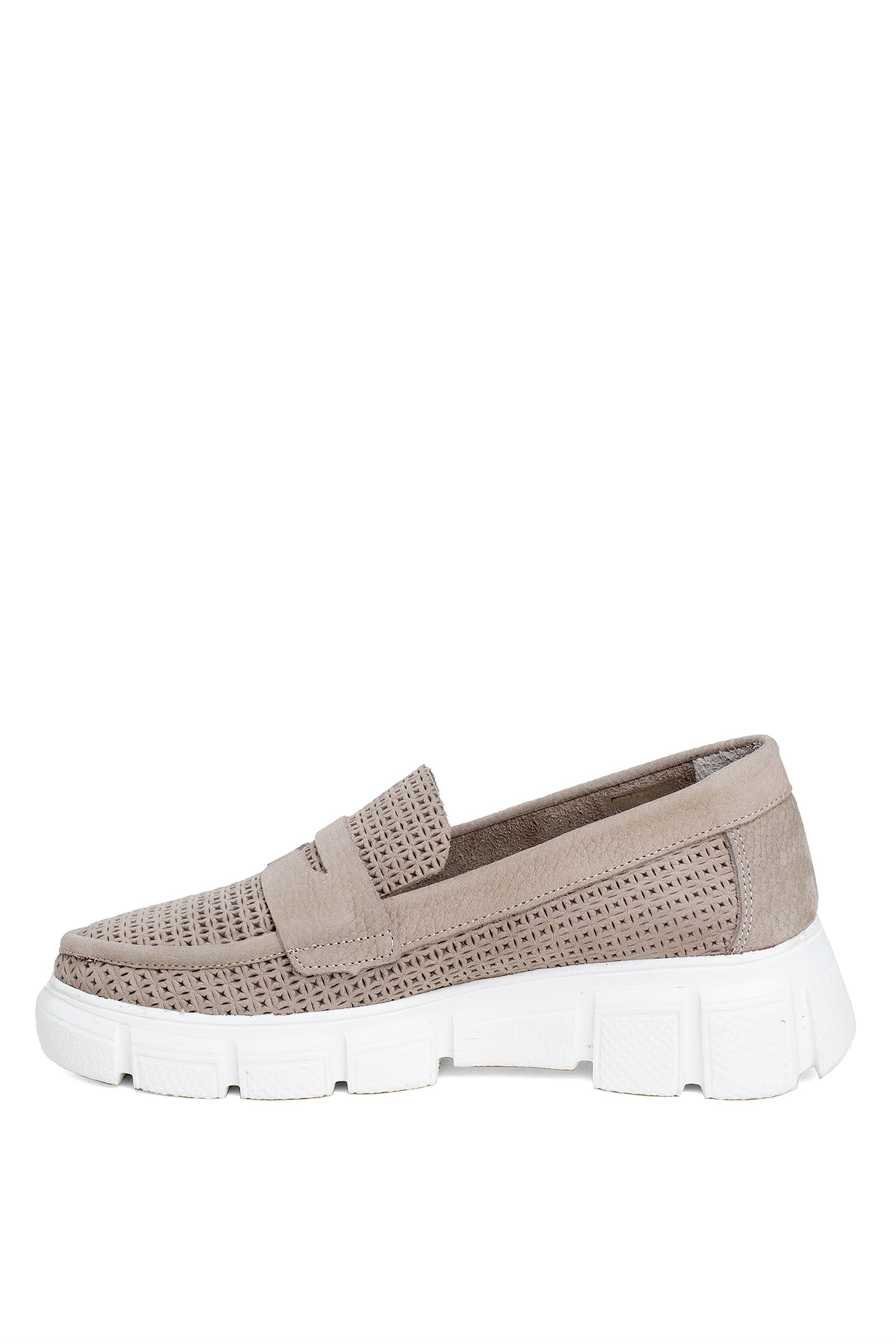 Mammamia D24YA-3910 Kadın Deri Casual Ayakkabı Gri