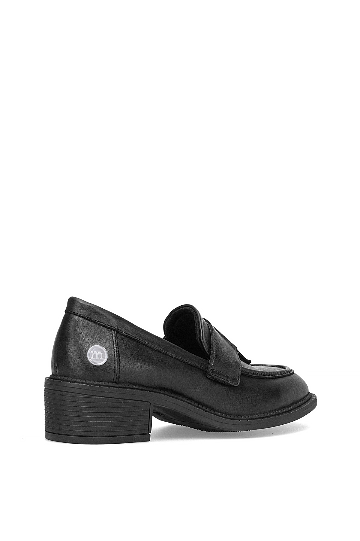 Mammamia D25KA-7210 Kadın Hakiki Deri Casual Ayakkabı Siyah