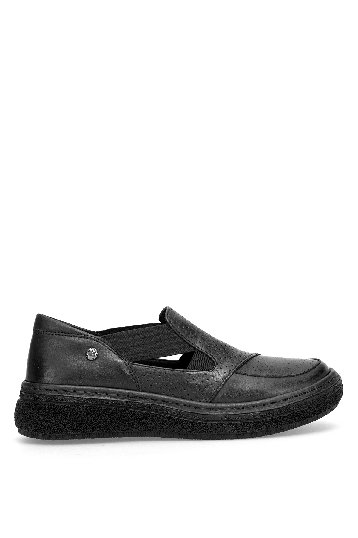 Mammamia D26YA-3945 Kadın Hakiki Deri Casual Ayakkabı Siyah