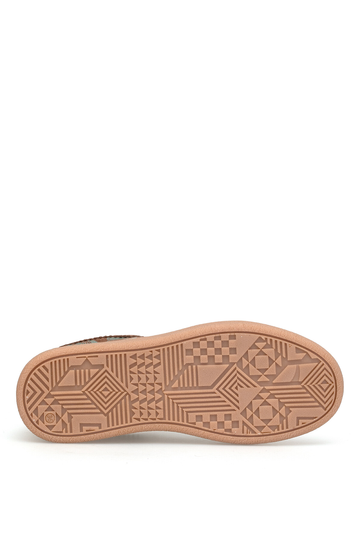 Mammamia D26YA-700 Kadın Hakiki Deri Casual Ayakkabı Camel