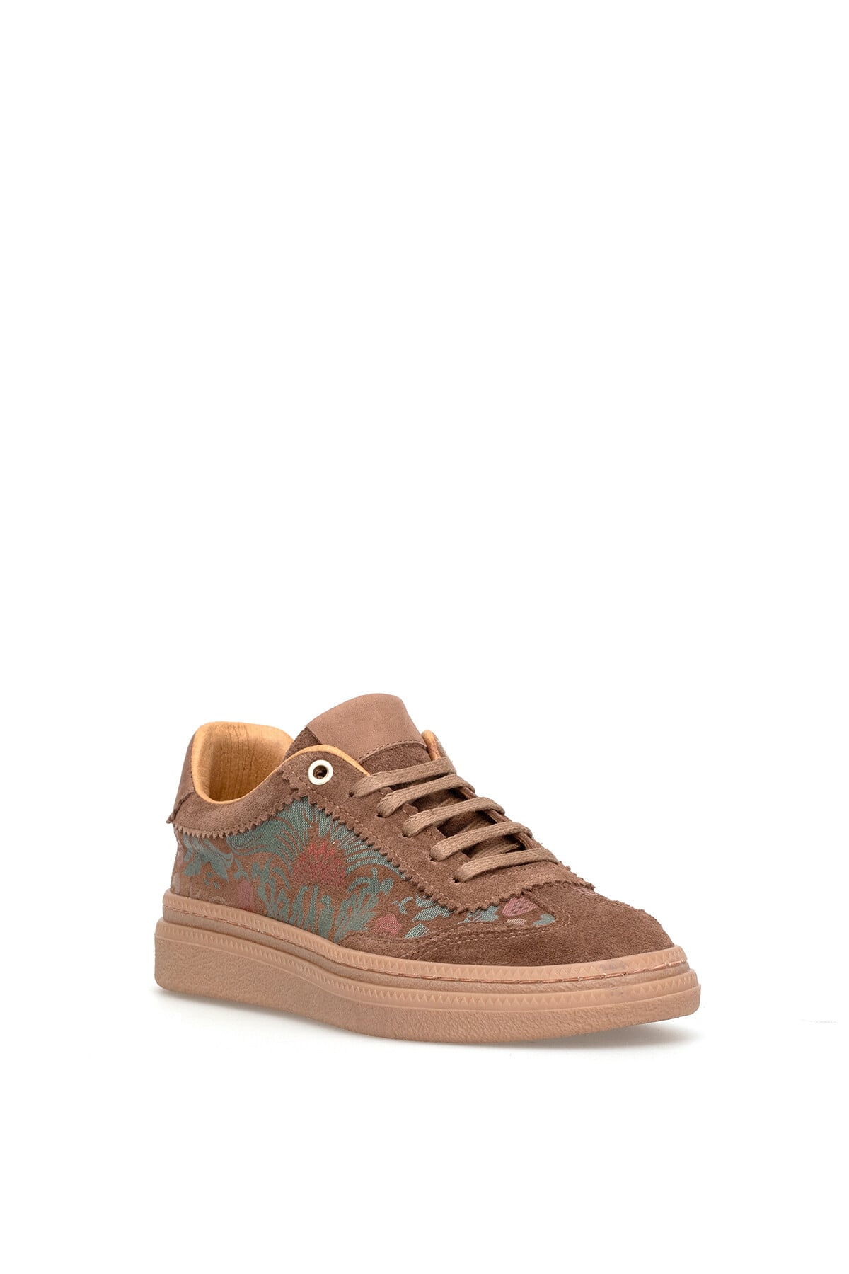 Mammamia D26YA-700 Kadın Hakiki Deri Casual Ayakkabı Camel