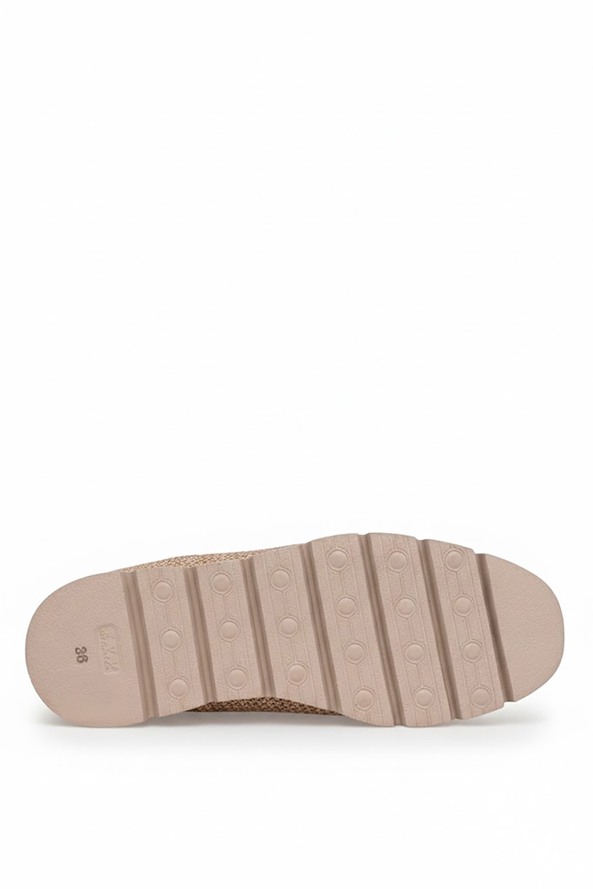 Mammamia D26YA-7675 Kadın Hakiki Deri Casual Ayakkabı Bej