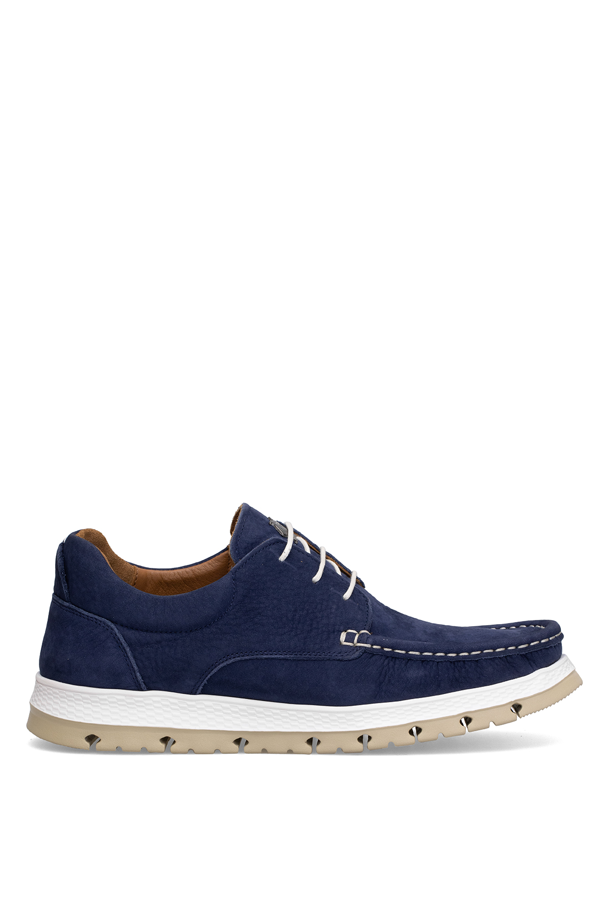 Marcomen 152-19601 Erkek Hakiki Deri Casual Ayakkabı Lacivert