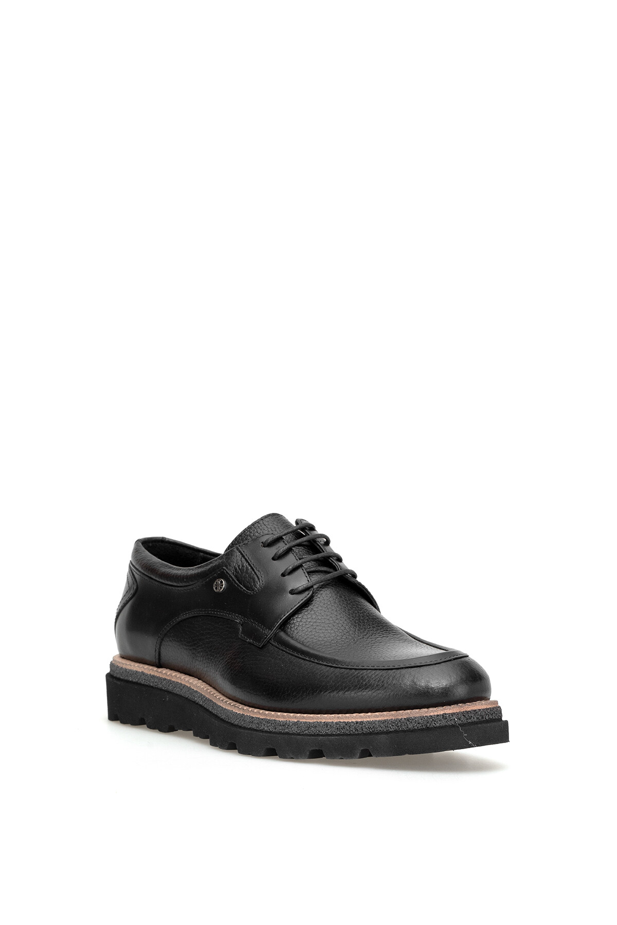Marcomen 152-24258 Erkek Hakiki Deri Casual Ayakkabı Siyah