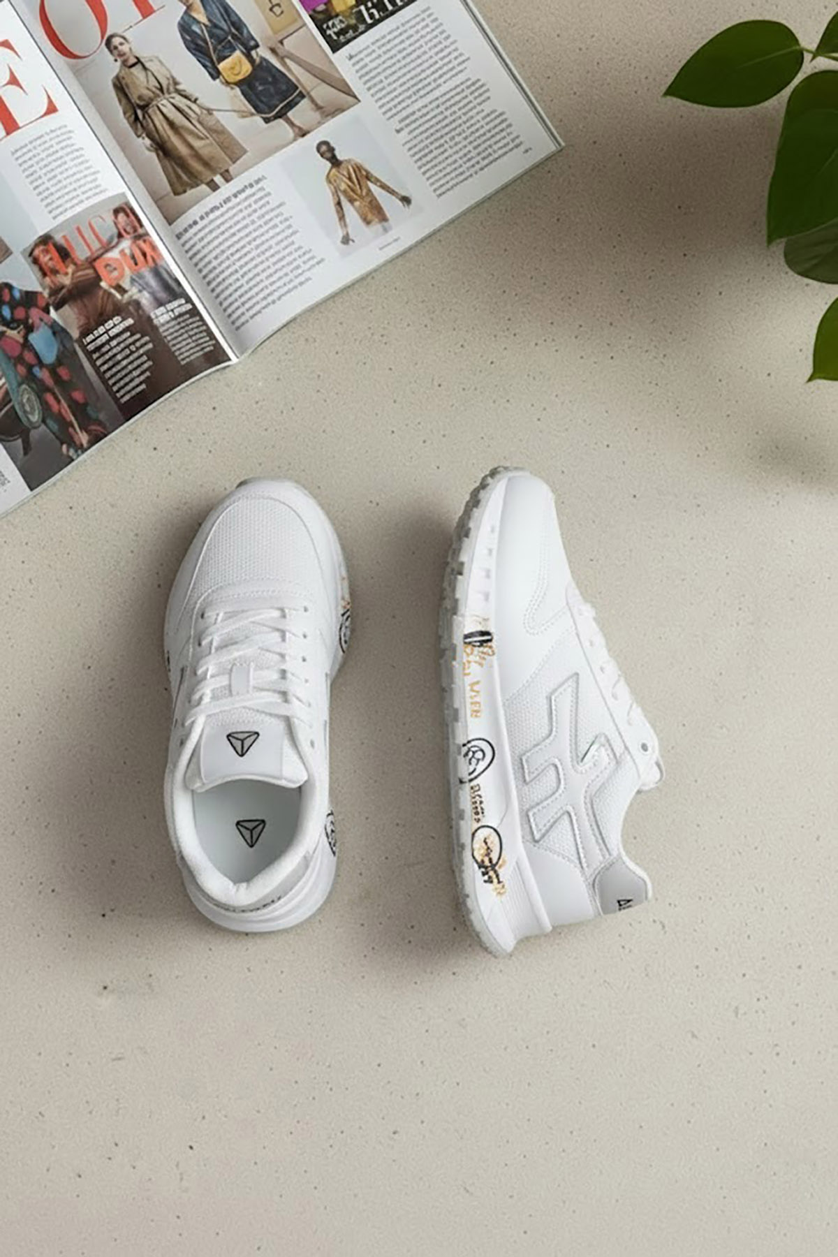 Mc Jamper 2444 Erkek Klasik Sneaker Beyaz