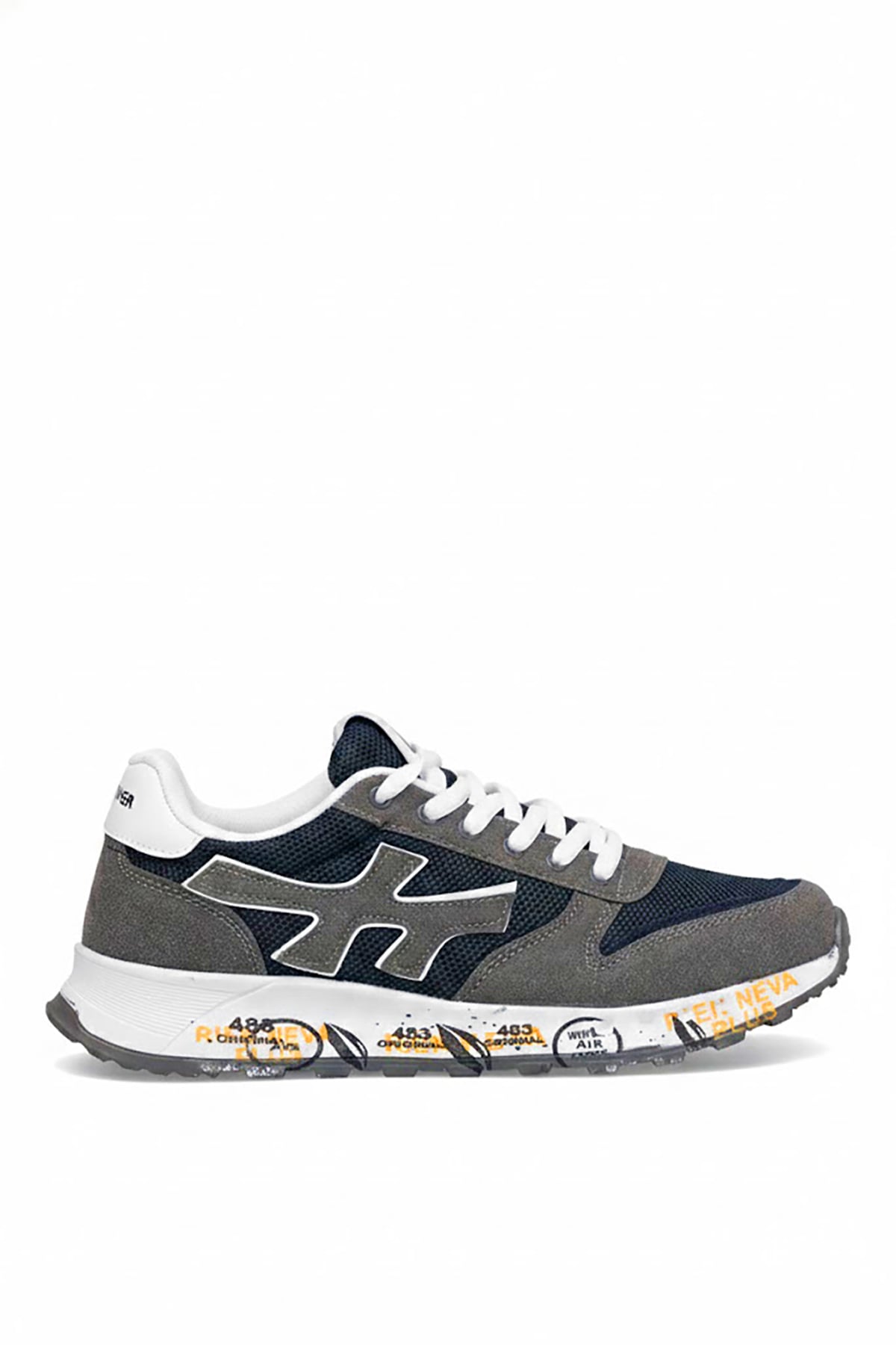 Mc Jamper 2444 Erkek Klasik Sneaker Lacivert - Gri
