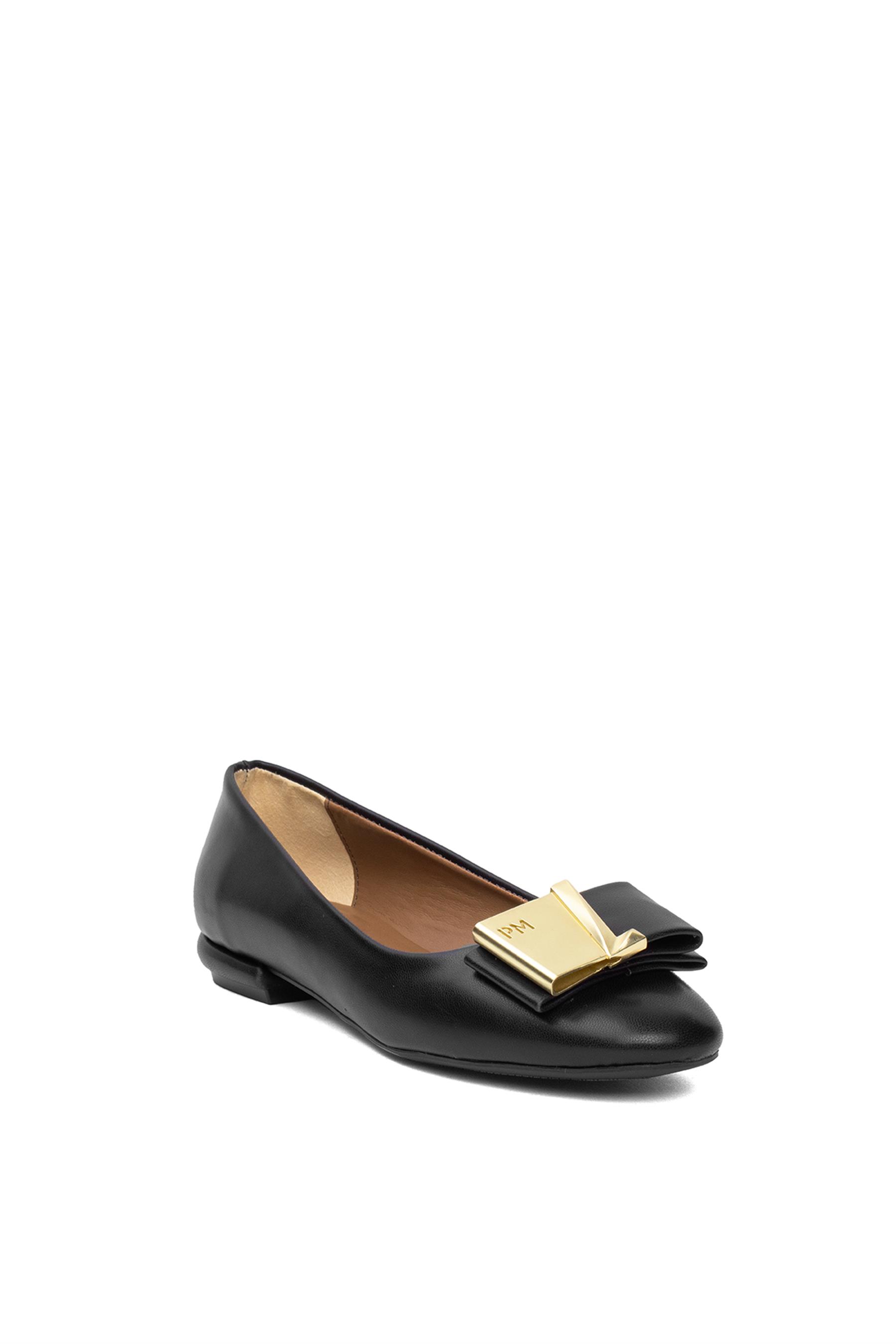 Miss Park Moda PM350 K1900 Kadın Babet Siyah