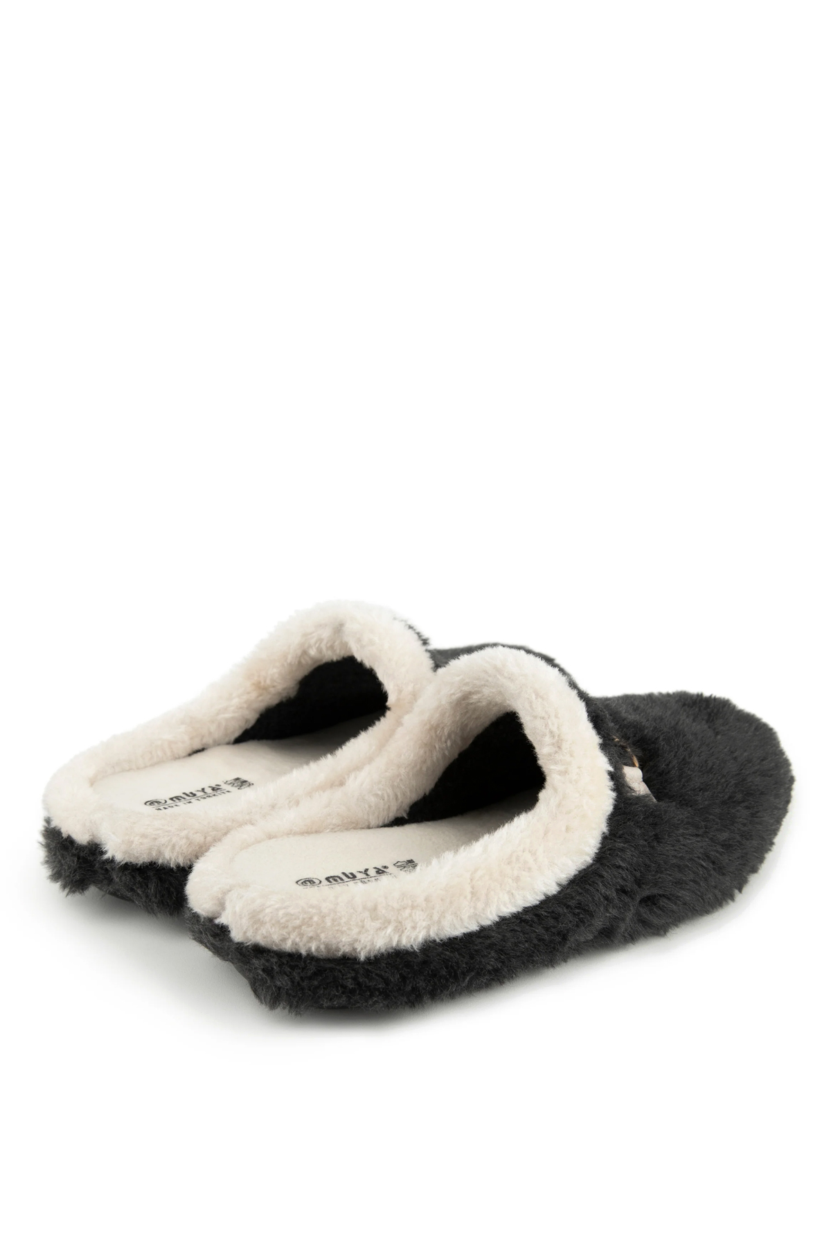 Muya 36901-3307 Kraska Kadın Ortopedik Ev Terliği Füme