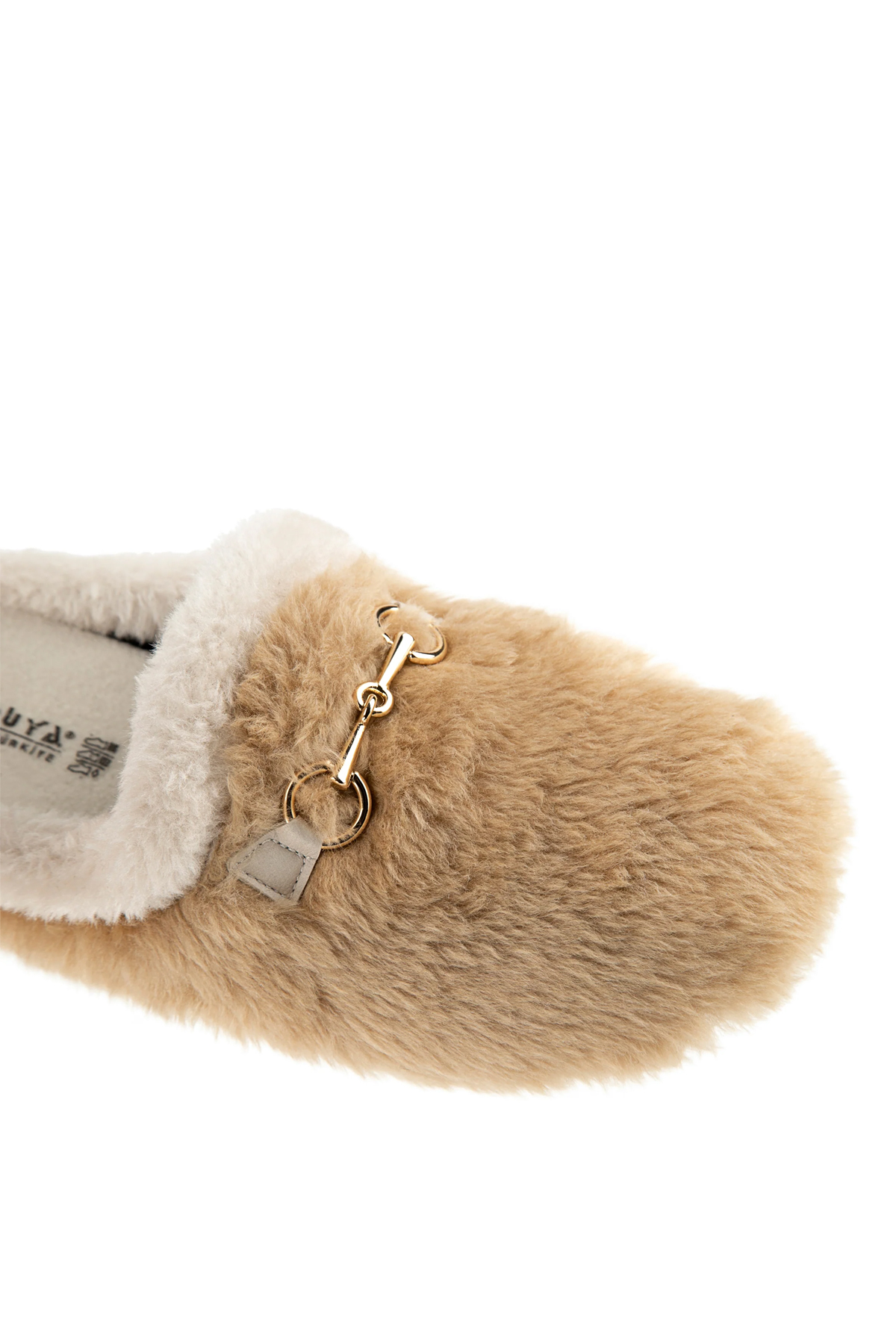 Muya 36901-3307 Kraska Kadın Ortopedik Ev Terliği Bej