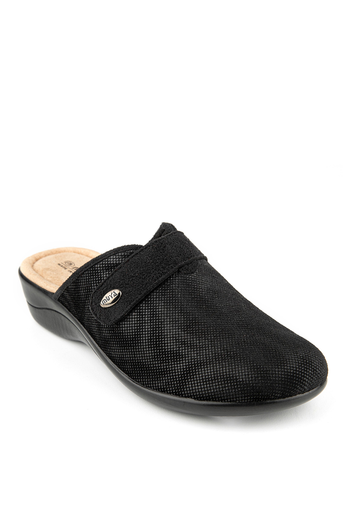 Muya 36907-2960 Nipul Kadın Ortopedik Ev Terliği Siyah