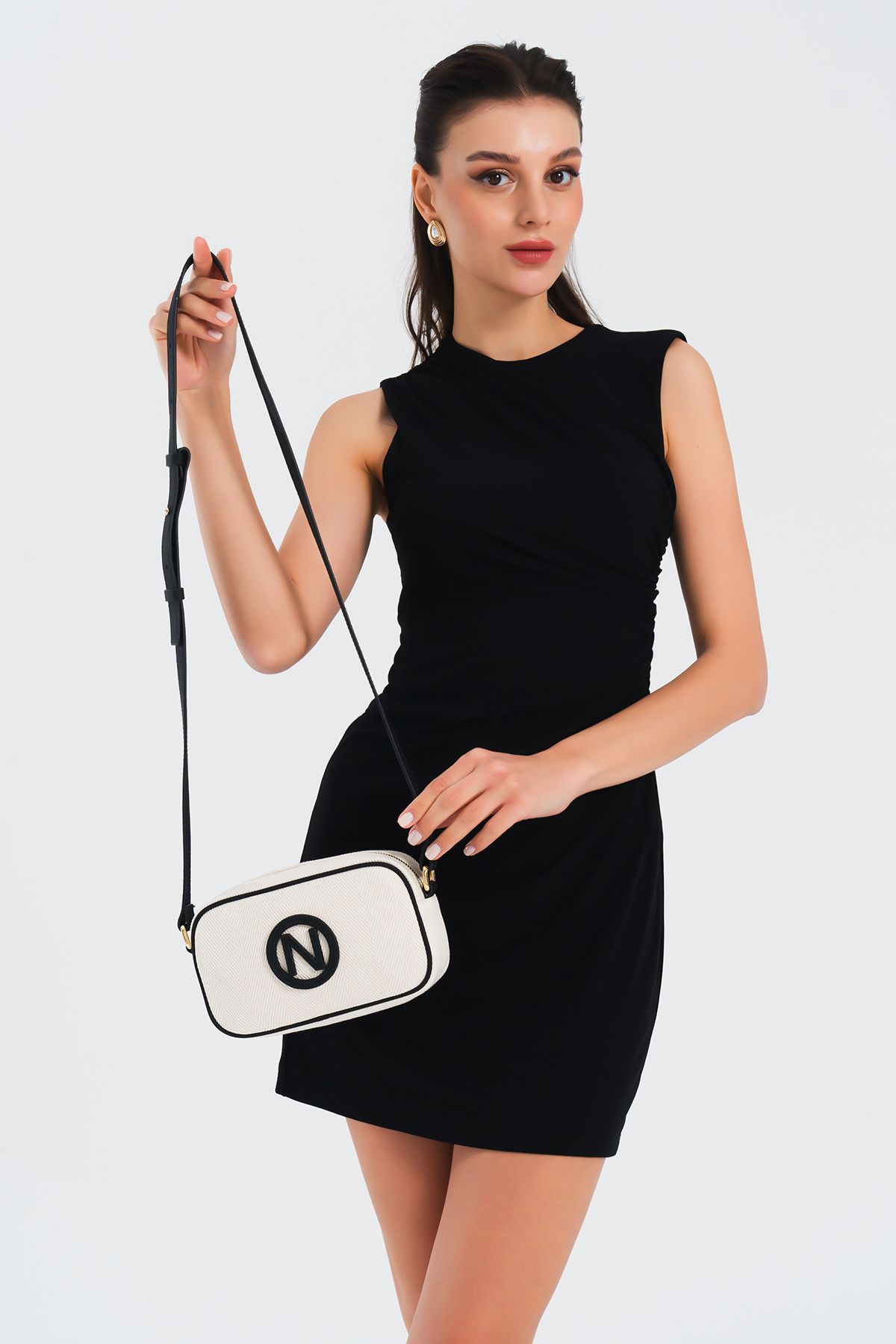 Nautica CN7233T Kadın Çapraz Çanta Siyah