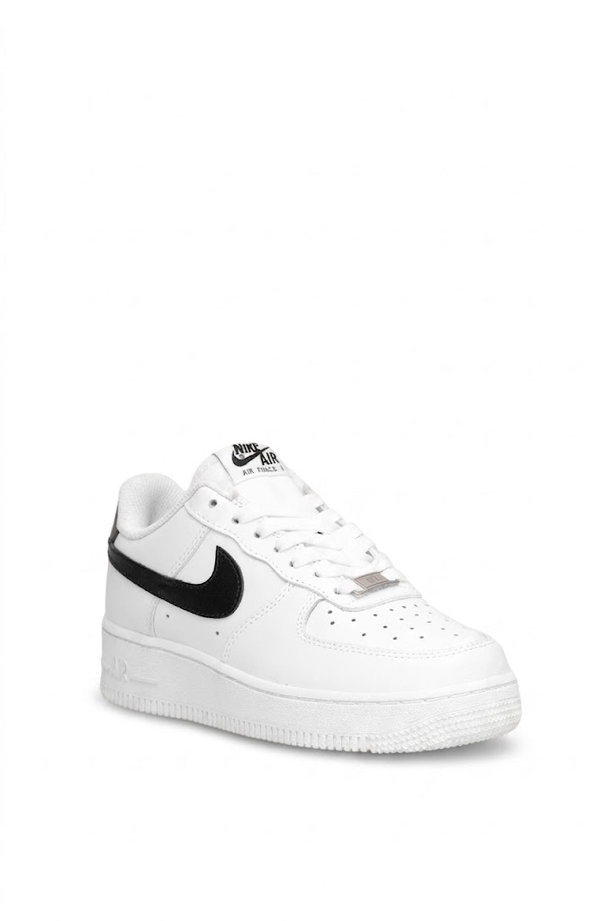 Nike CV2288 Air Force 1 07 Kadın Klasik Sneaker Beyaz - Siyah