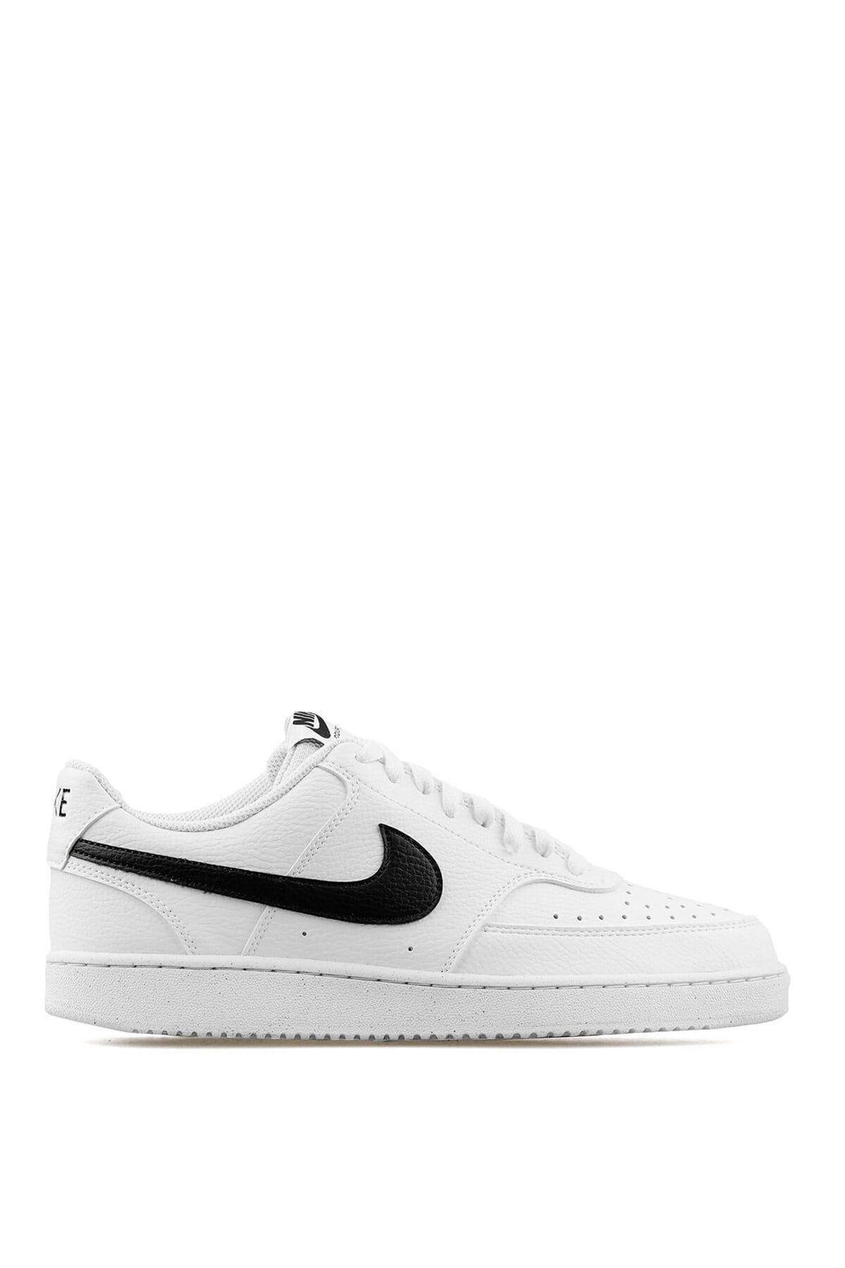 Nike DH2987 Court  Garson Klasik Sneaker Beyaz - Siyah