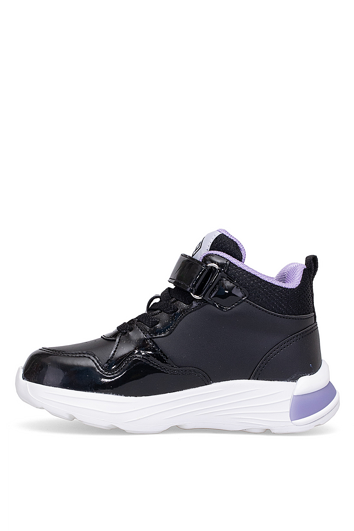 Pepino FK25-2040 Filet Kız Çocuk Sneaker Bot Siyah - Lila