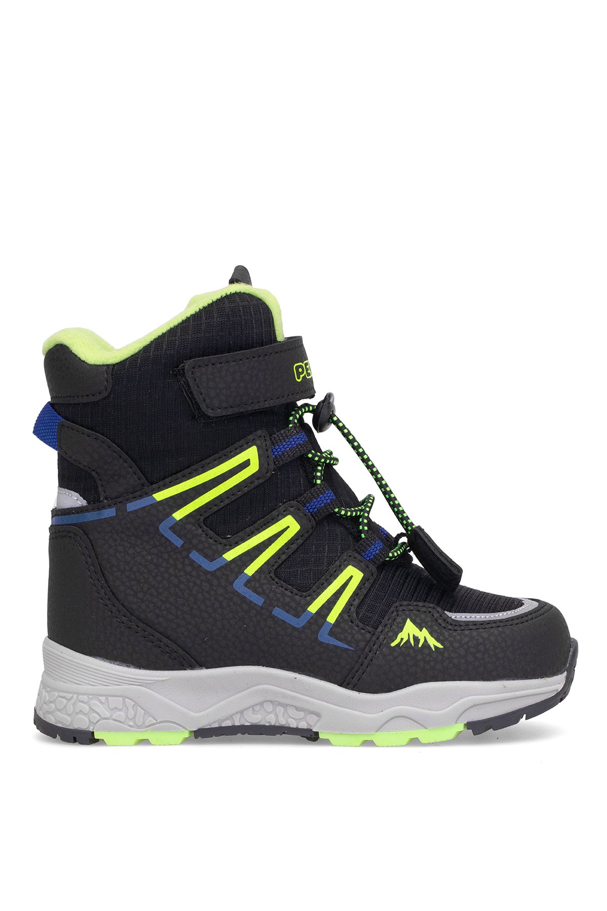 Pepino PK25-1361 Patik Erkek Çocuk Kar Botu Siyah - Sarı