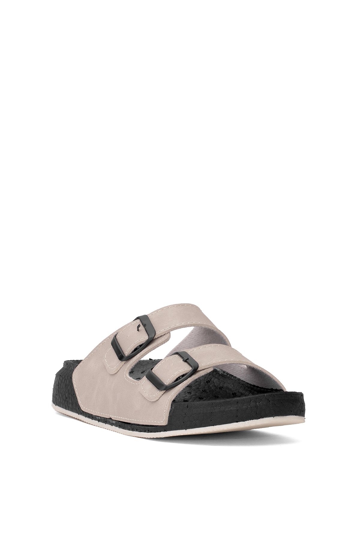 Pierre Cardin PC-7410 Kadın Düz Terlik Krem