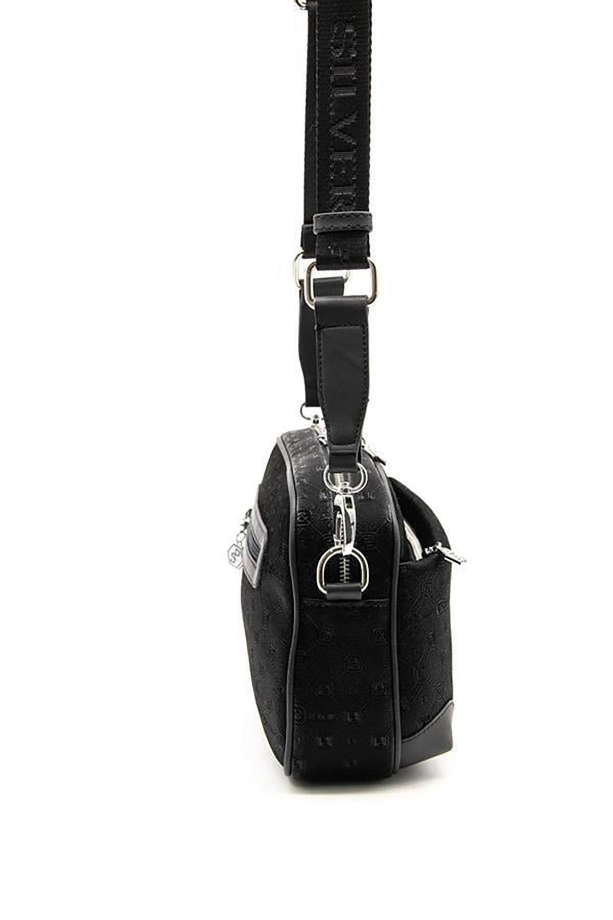 Silver Polo SP1094-M158 Kadın Çapraz Çanta Siyah
