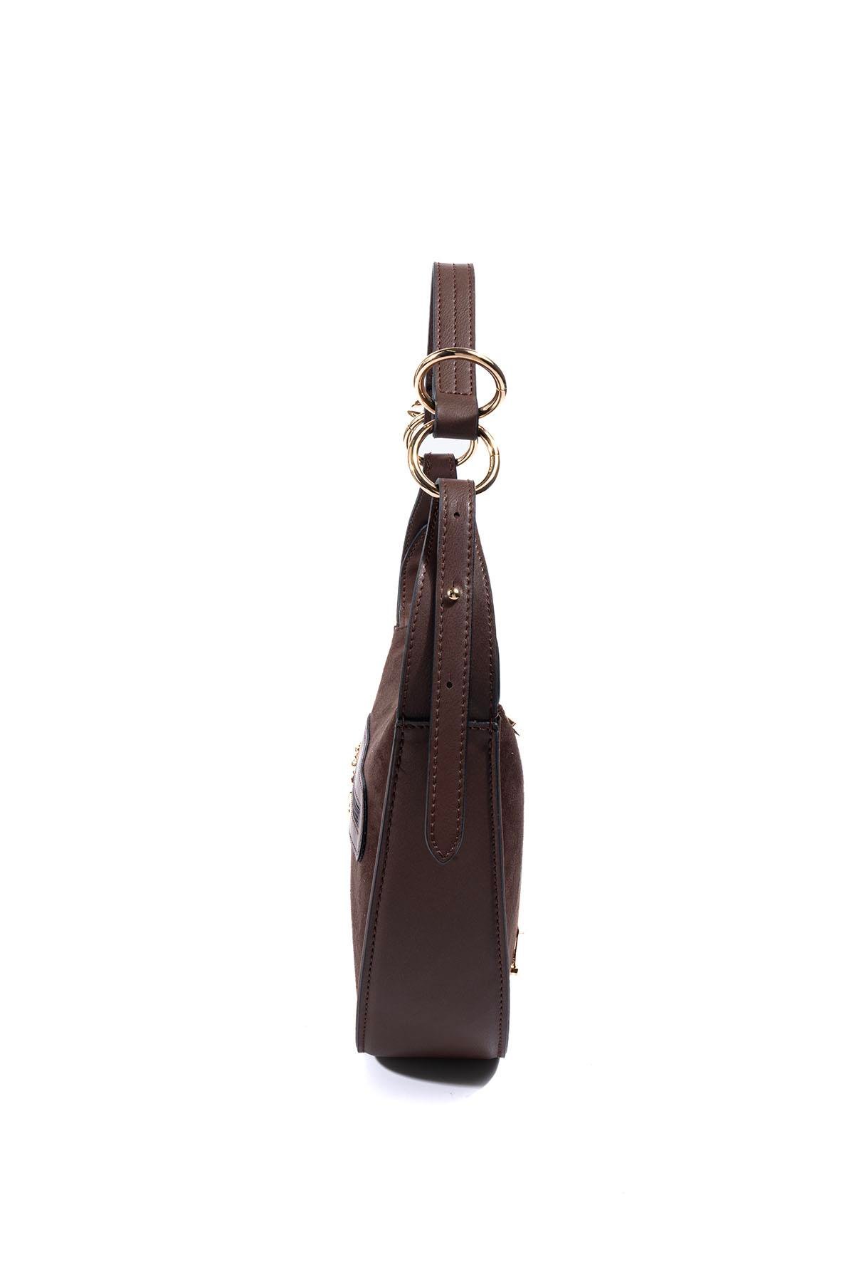 Silver Polo SP1270-M12 Kadın Omuz Çantası Kahverengi
